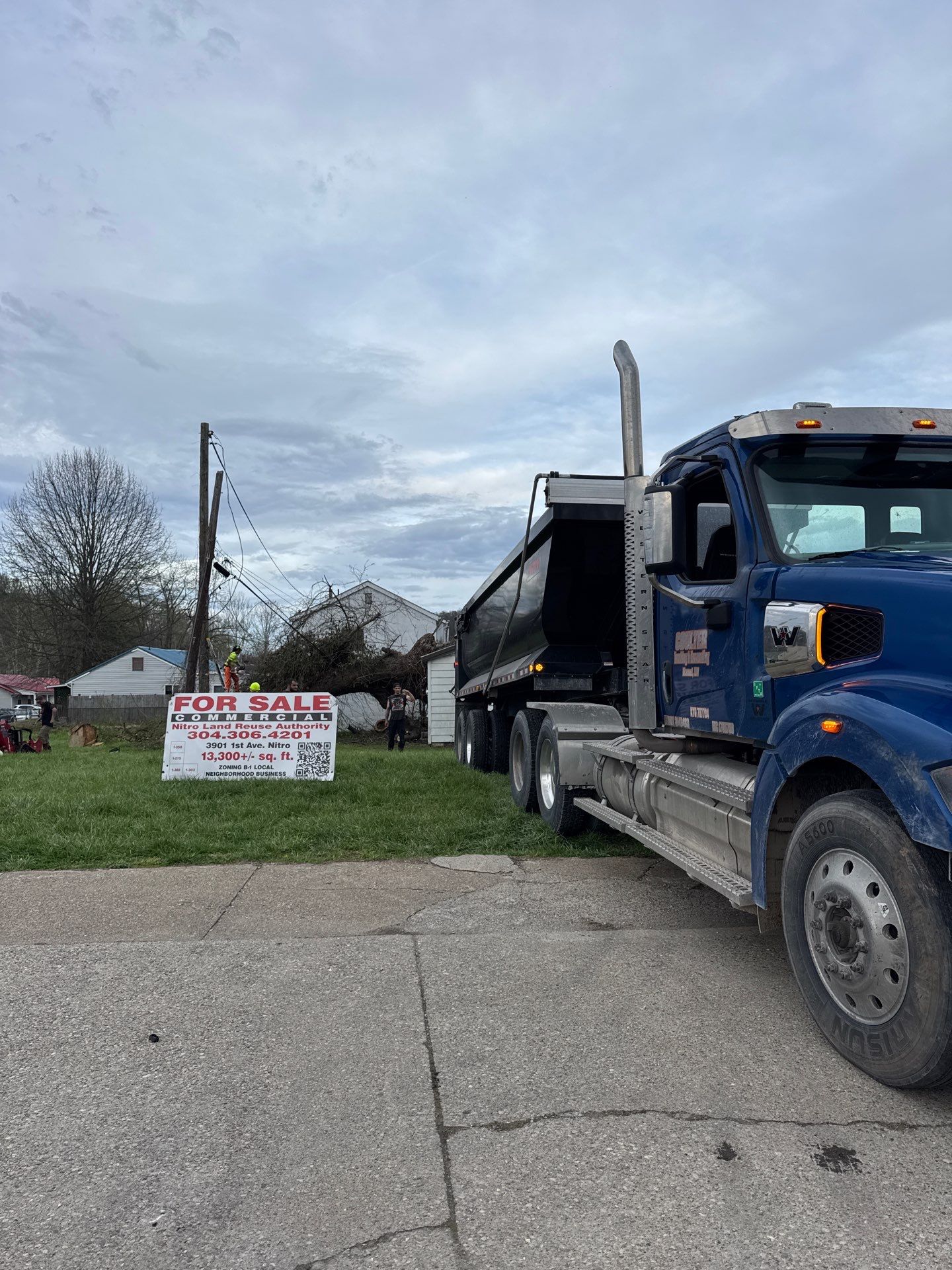 Project in Nitro, WV Rotator Crane Lifts Tree Off House | Nitro WV • One Wrong Move Job | Rotator Crane Tree Removal • Heavy Rescue Tree Job | Nitro WV • Extreme Tree Removal Over Home | Nitro WV by Jones Empire LLC