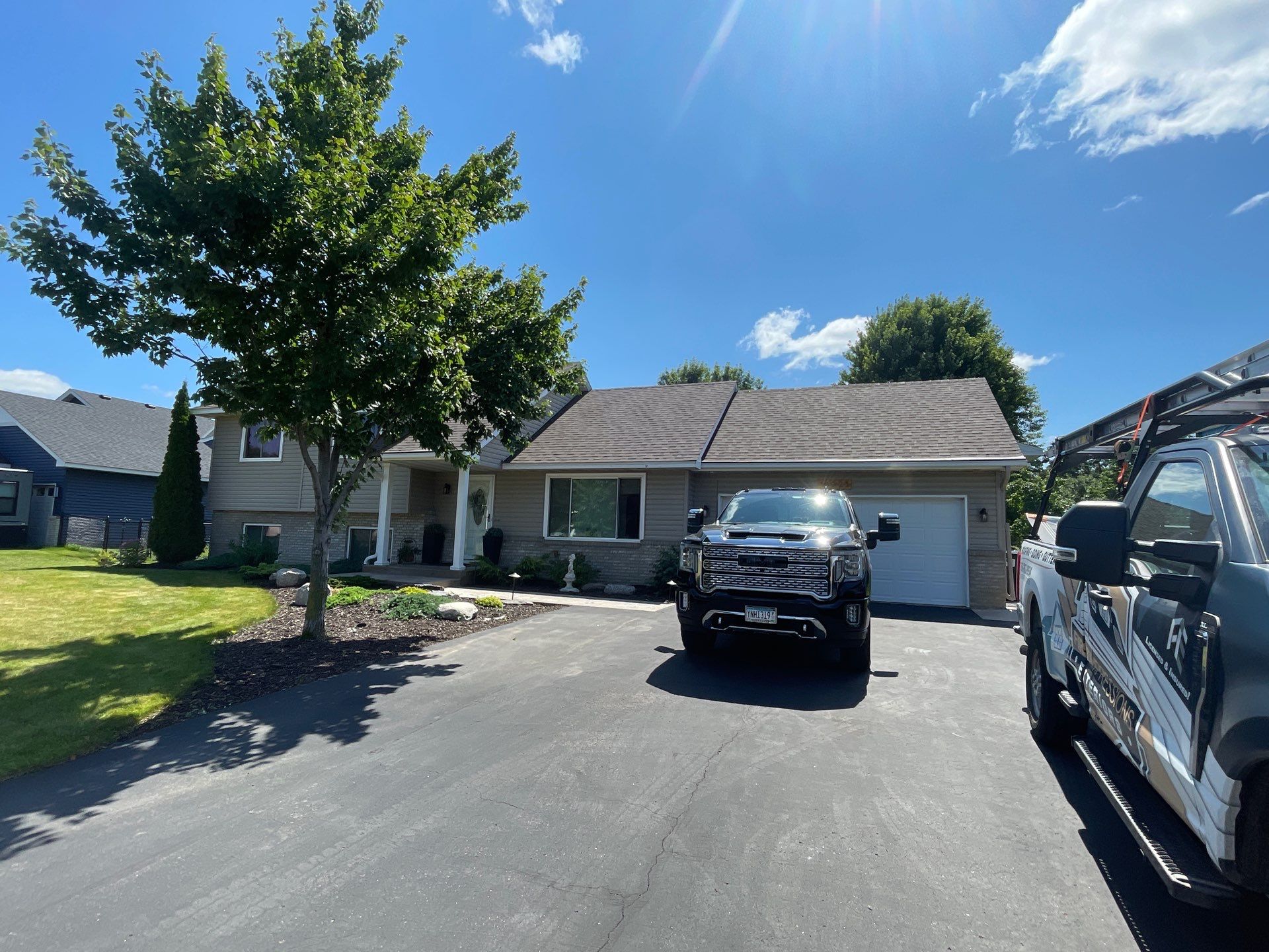 Hail Damage Roof Replacement – Owens Corning Duration in Teak | Andover, MN by First Impressions Exteriors