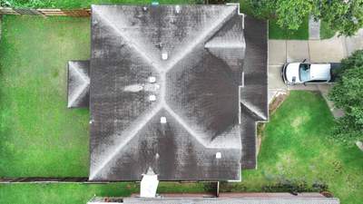 Storm Damage Dried-In & Repaired — North Houston, TX