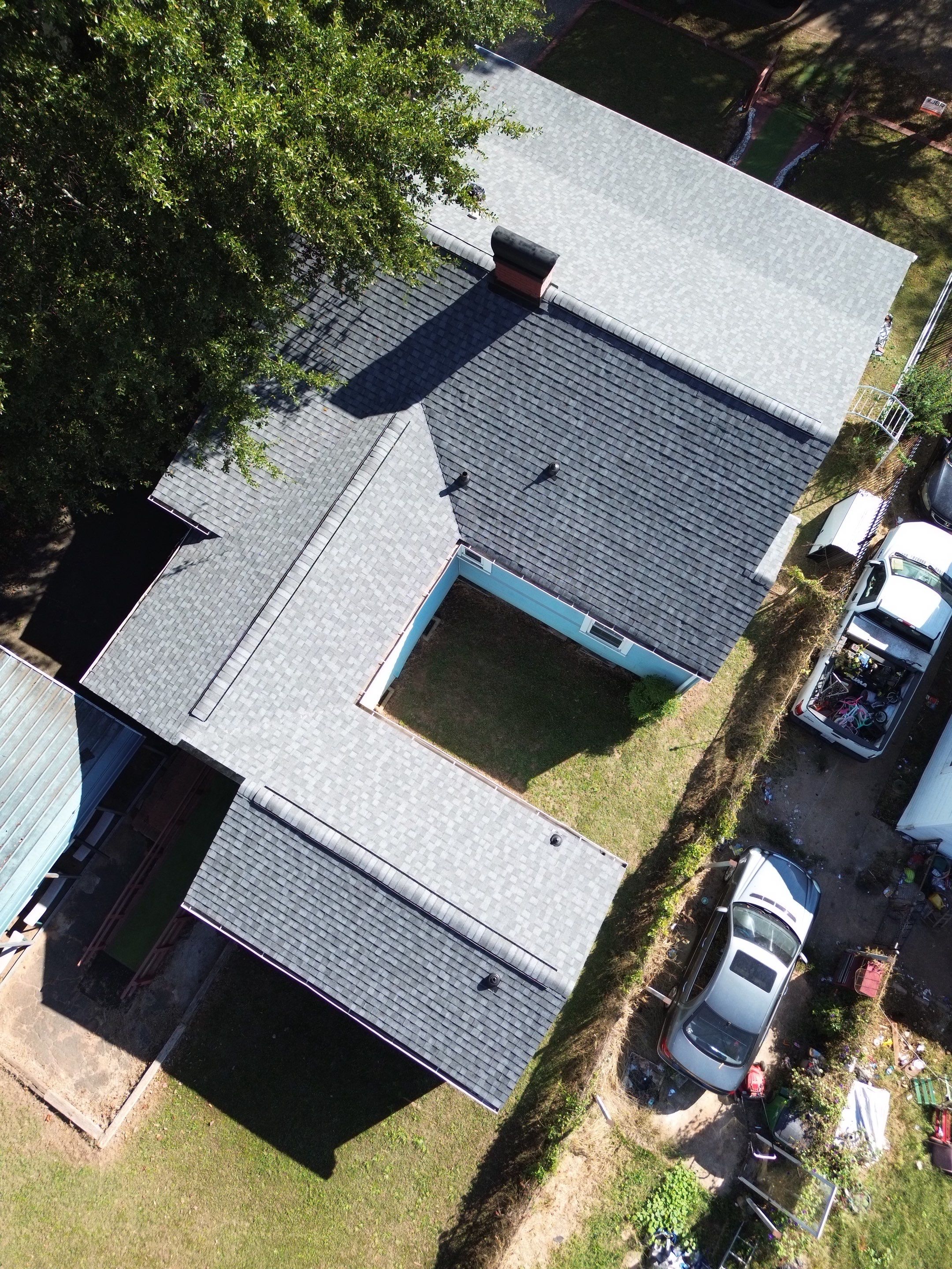 Roof replacement by hail and wind damage by Just Brilliant Restoration JBR