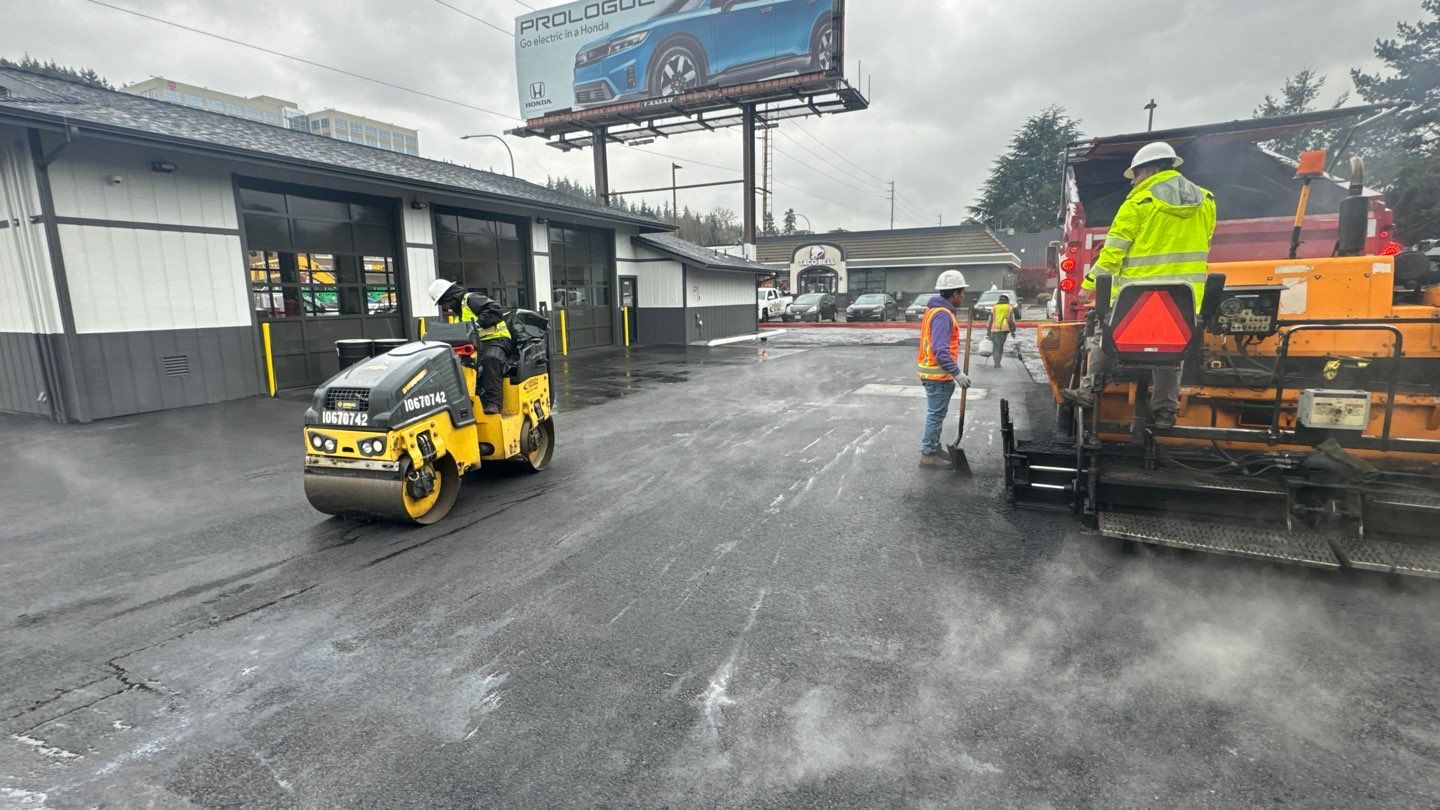 TRJ Construction | Asphalt Parking Lot Repair  by Jireh Asphalt & Concrete Inc 