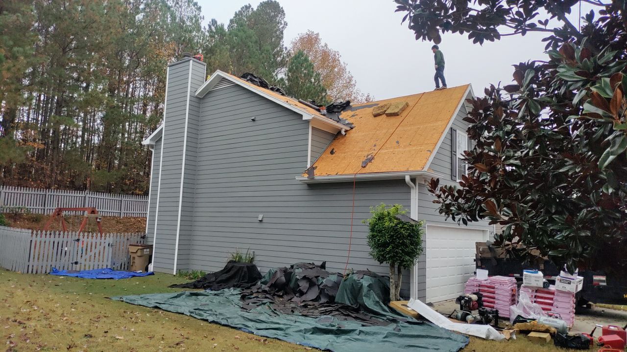 Residential Roofing Installation using Owens Corning by Inspector Roofing and Restoration