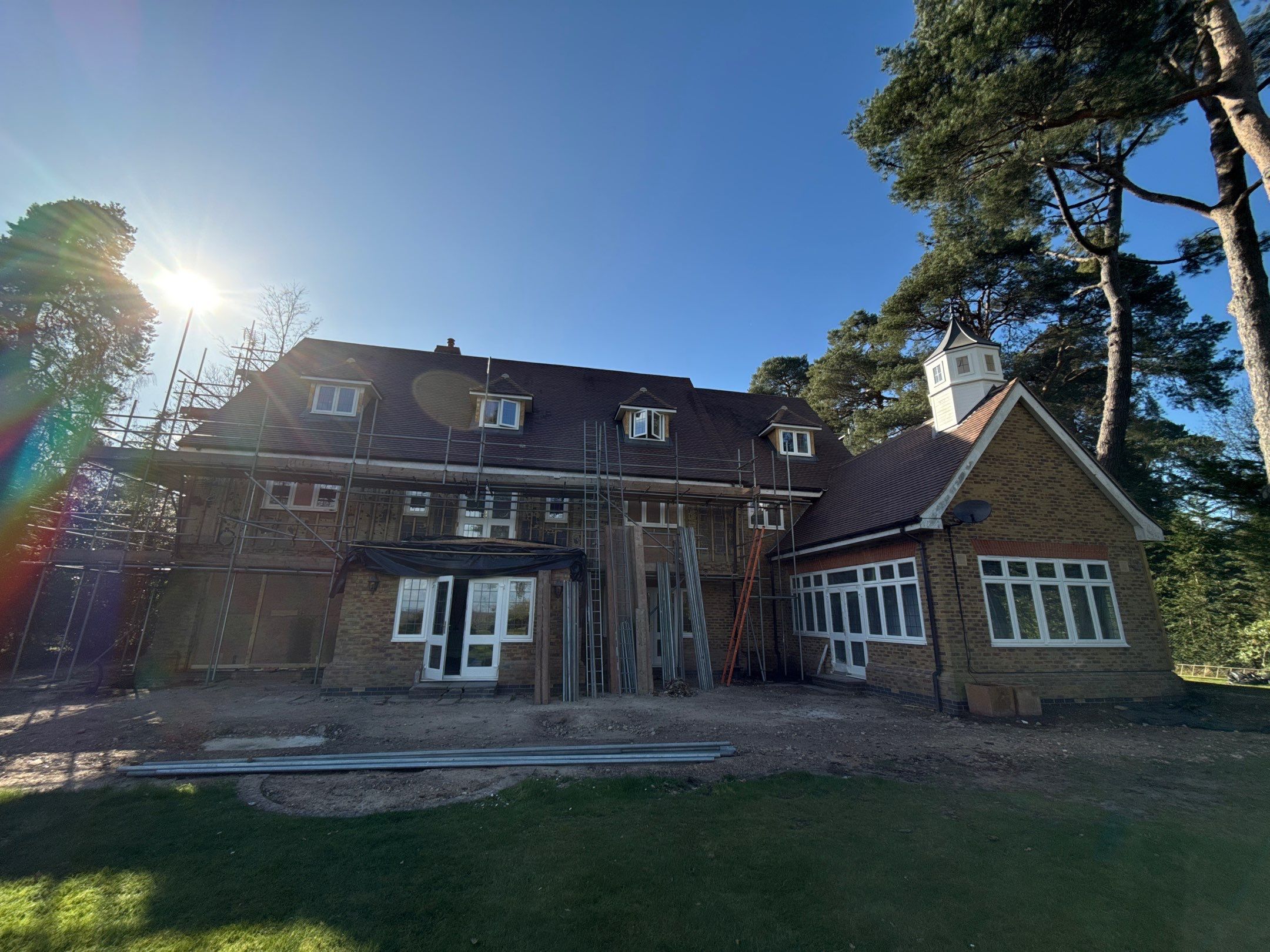 Roof Cleaning and Biocide Treatment using Softwash Equipment by Ges Exterior Cleaning ltd