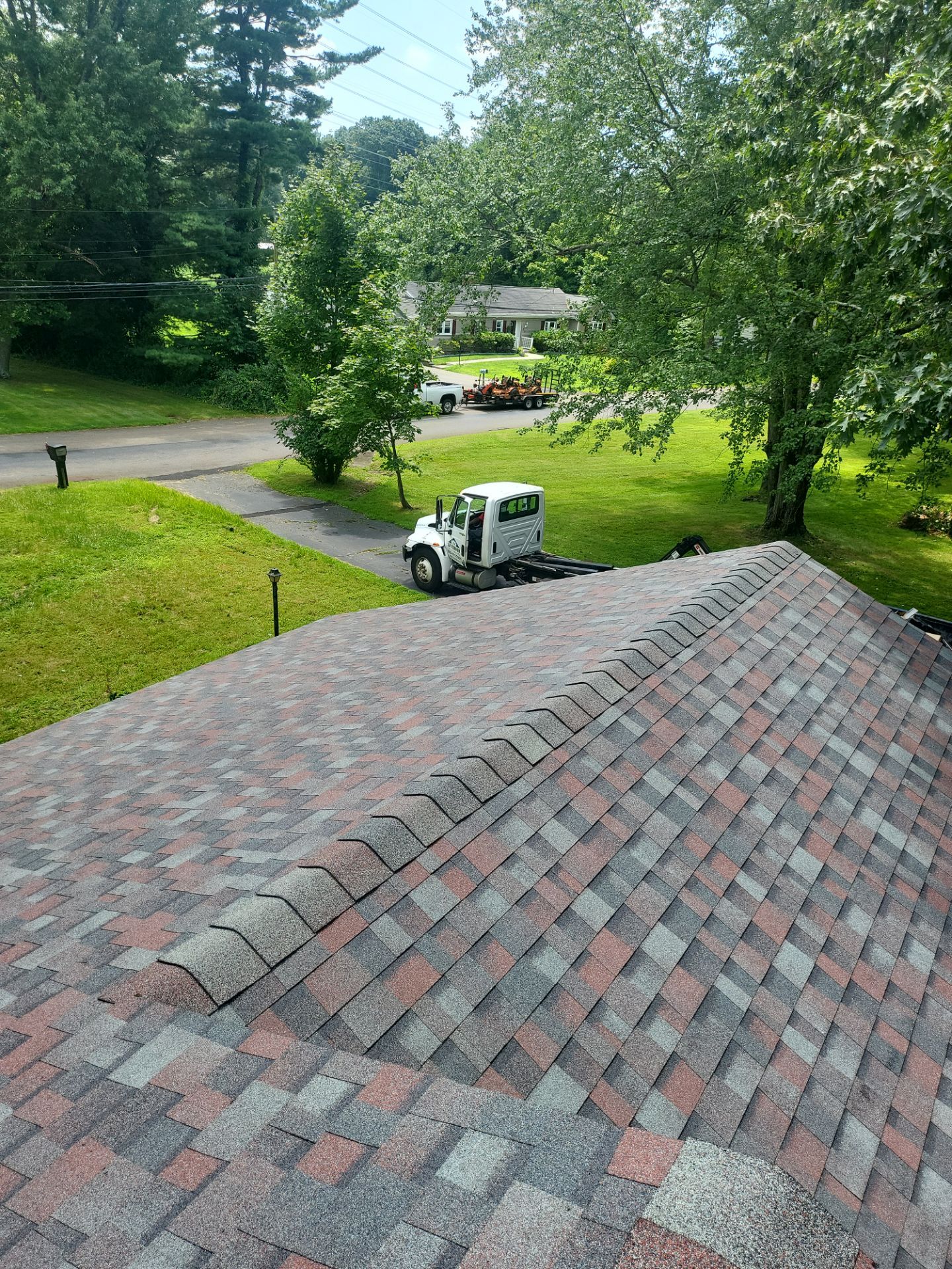 Residential Roofing Installation using Owens Corning TruDefinition Duration AR - Colonial Slate by A Plus Exterior