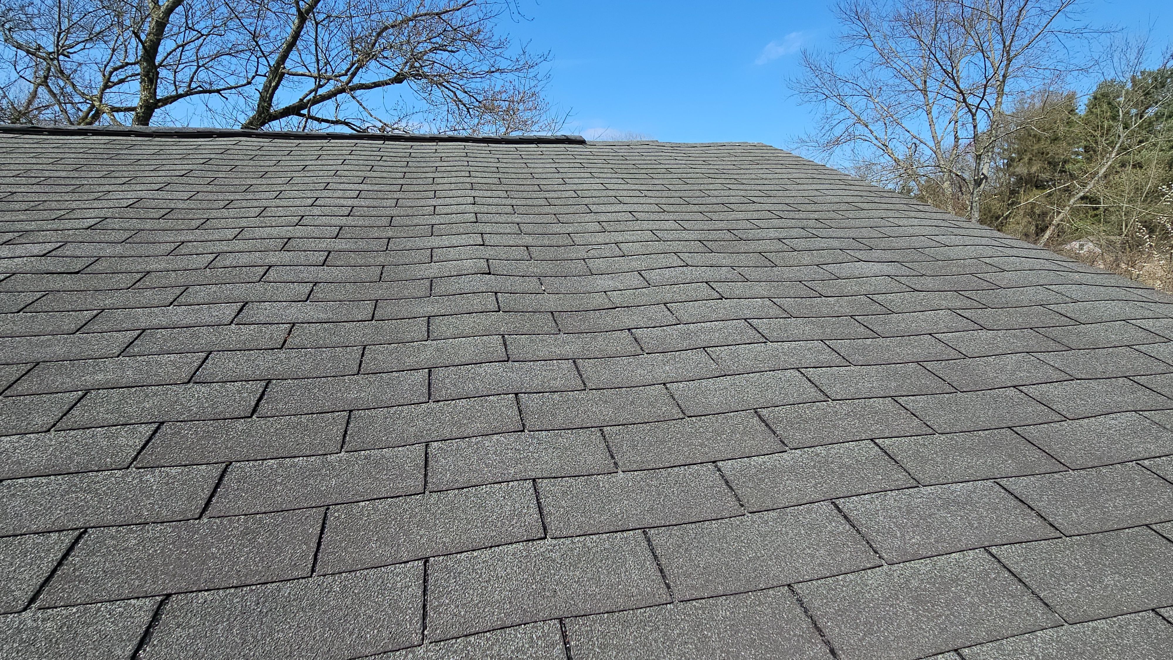Atlas Pinnacle, Color, Coastal Granite, Drip Edge, Color, Black by Eagle Eye Roofing