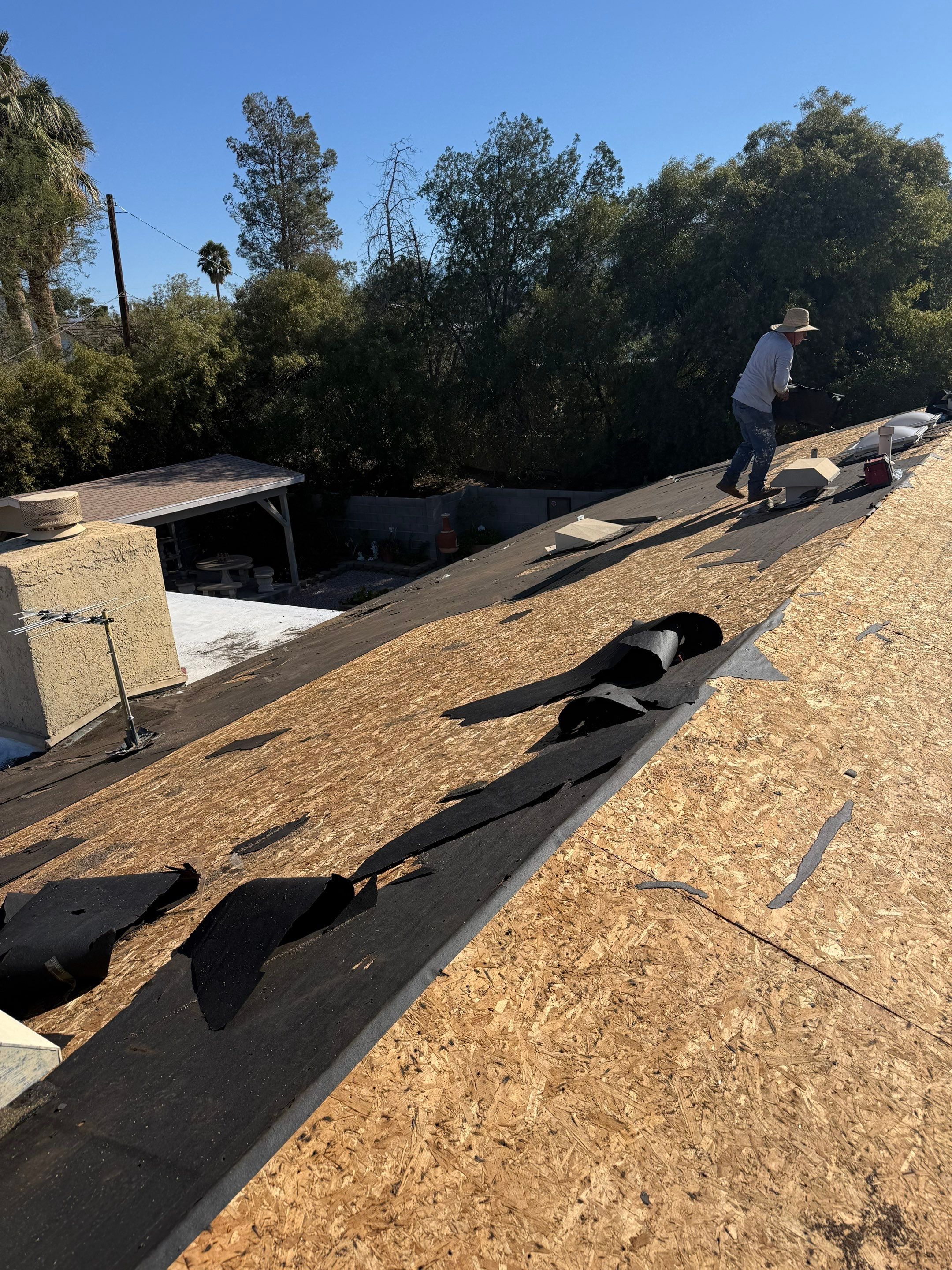 Project in Tucson by West Coast Roofing AZ