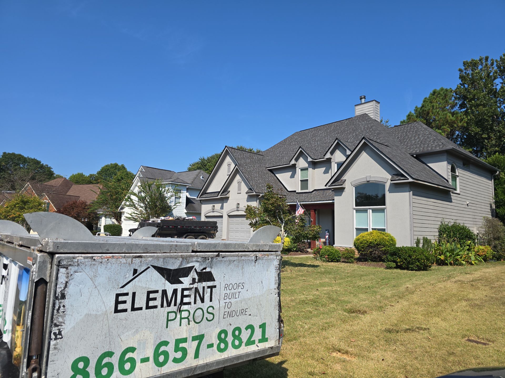 GAF Timberline HDZ in Appalachian Sky by Element Pros Roofing, LLC