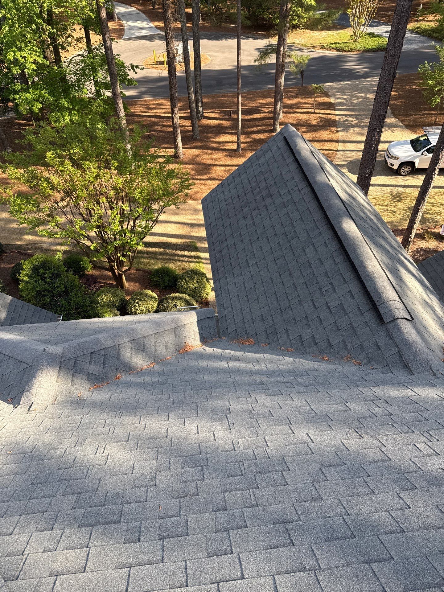 Architectural Shingle Roof Replacement and Skylight Upgrade in Pinehurst by Prepare The Way Roofing
