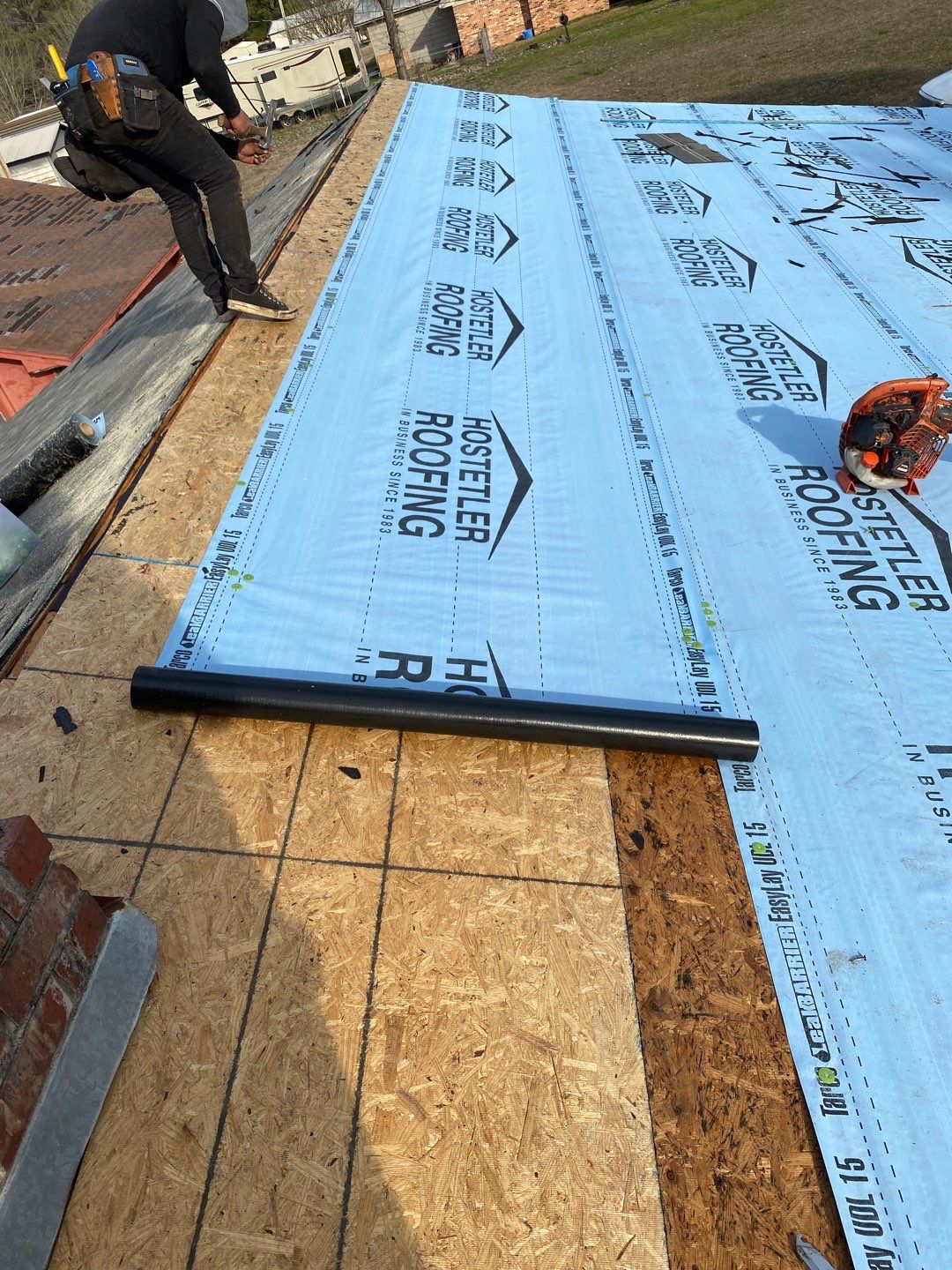 Residential Roofing Installation in Broken Bow, Oklahoma by Hostetler Roofing