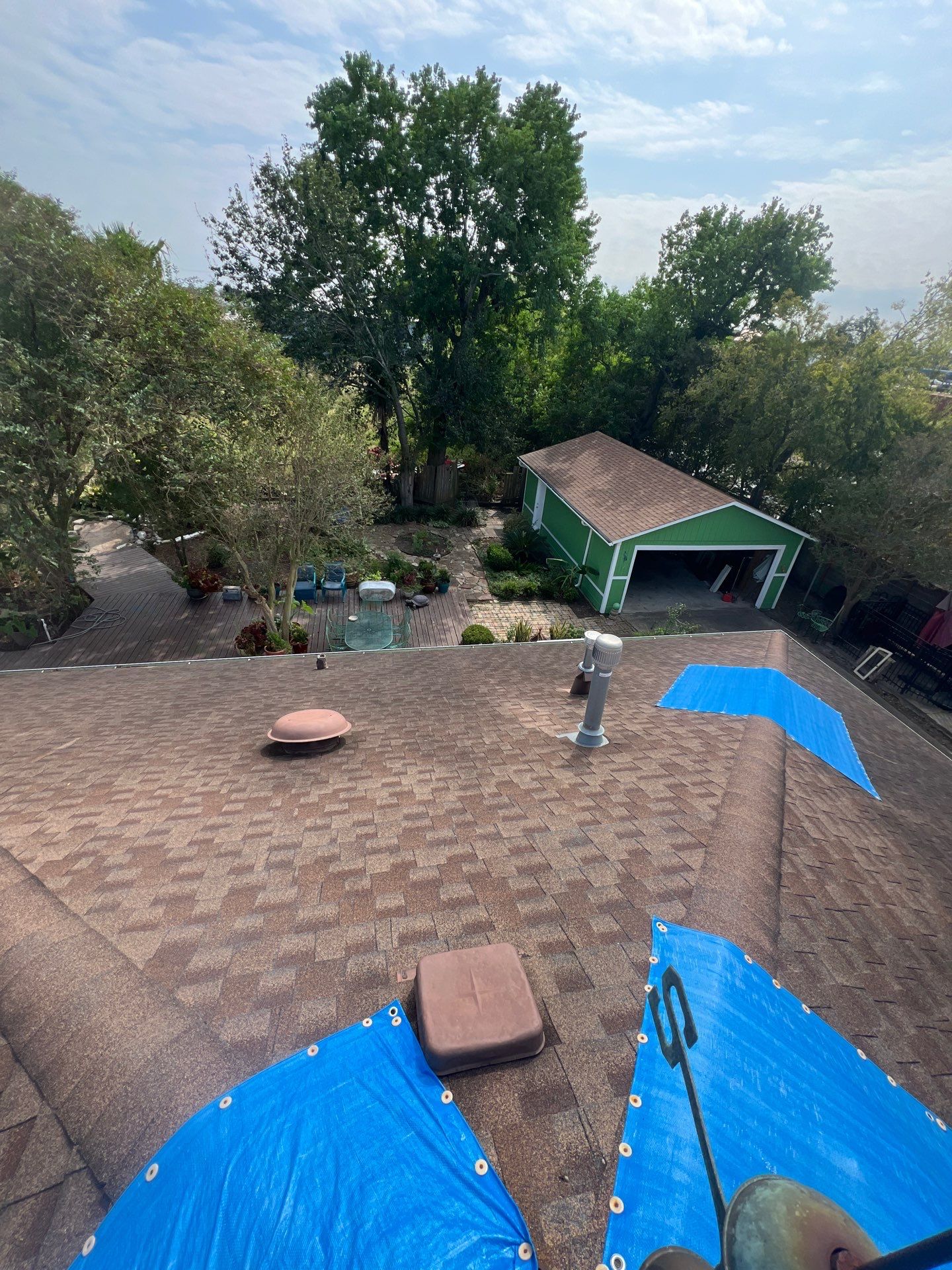 Residential Roofing Repair using Owen's Corning Duration (Lifetime) Shingles by Roof Repair Company
