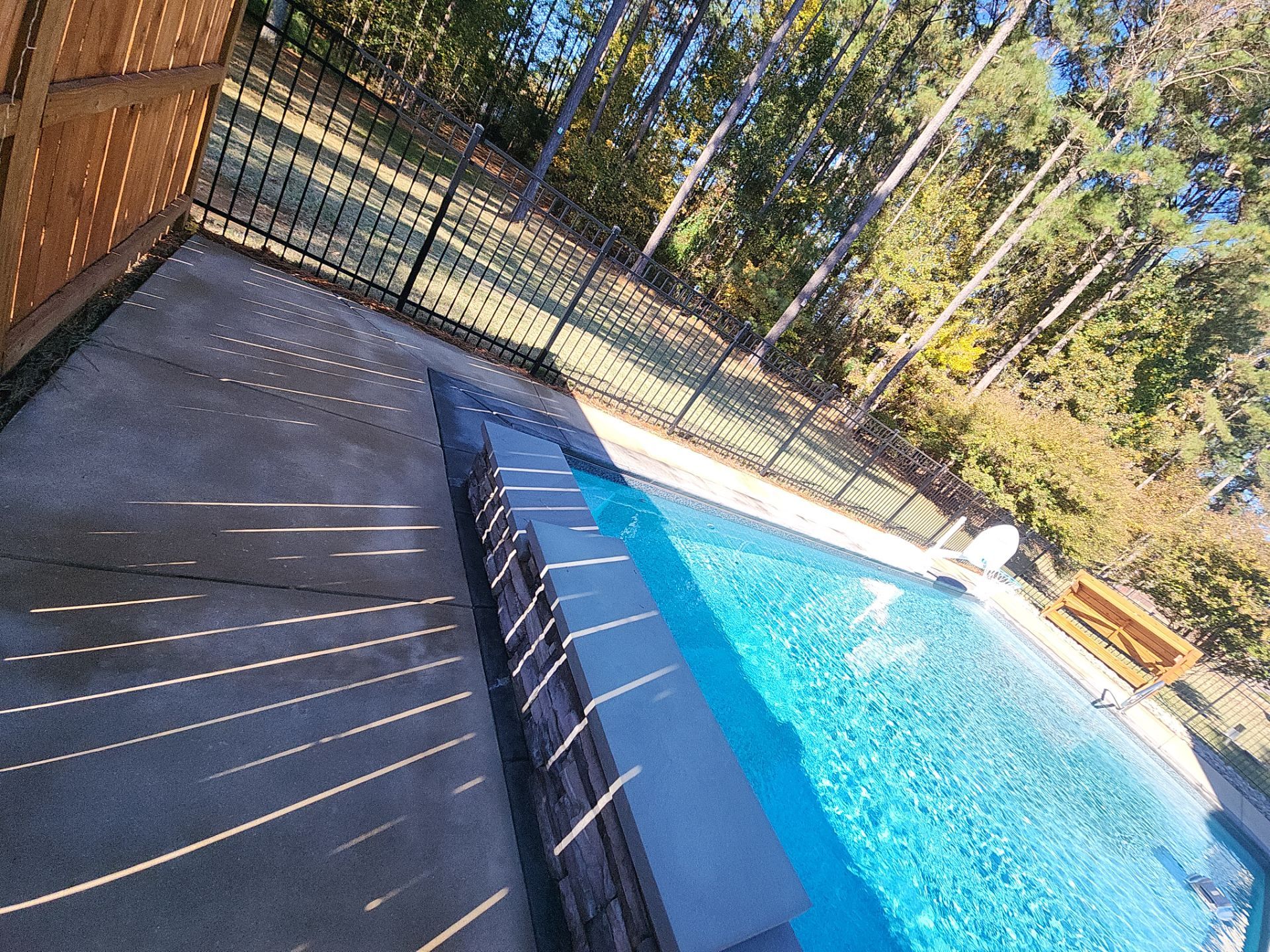 Pool Deck using TopSeal by DuraSeal