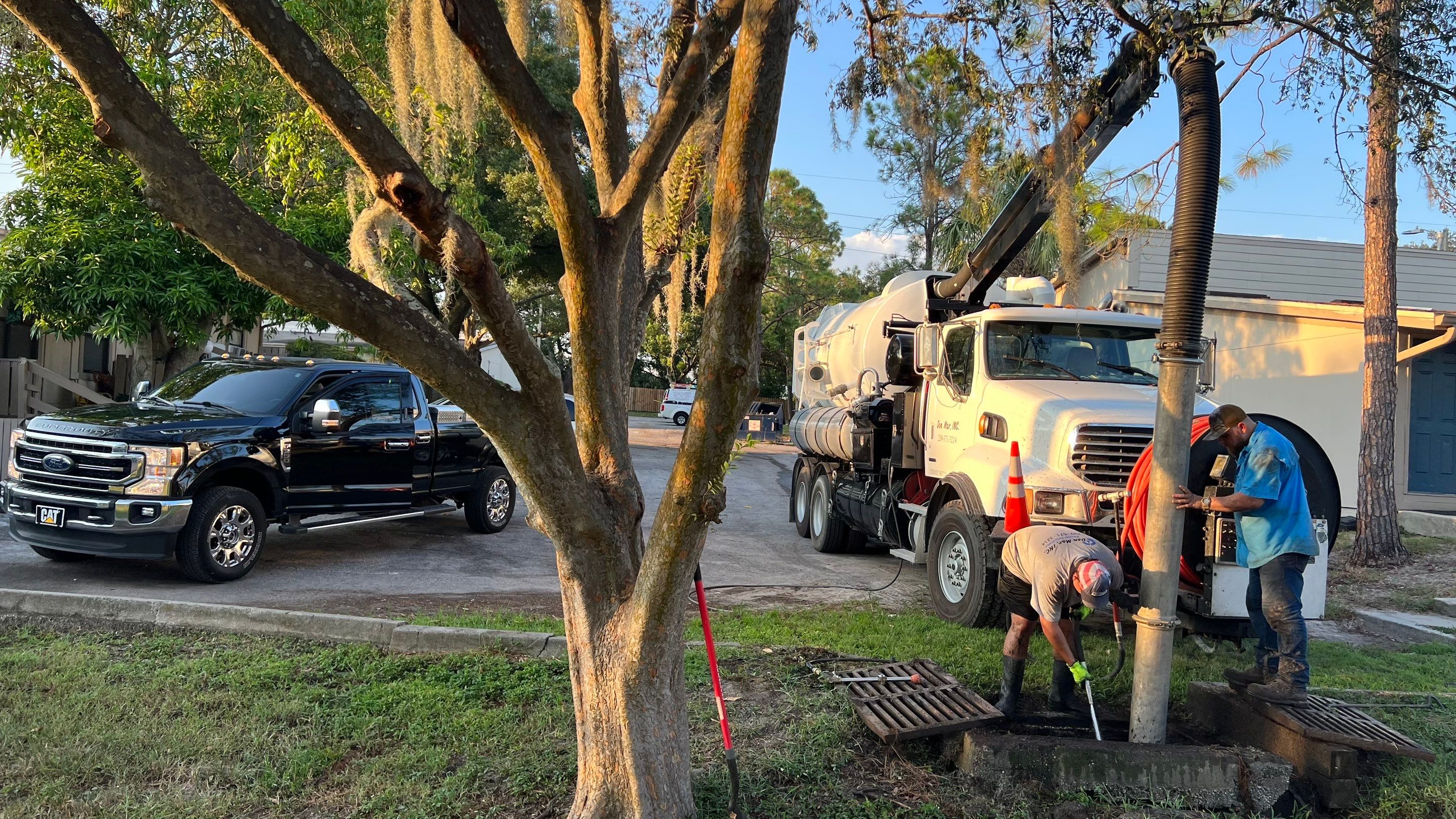 Apartment Complex Storm Water System Cleaning and Maintenance by Don Mar, Inc. Storm Water Solutions
