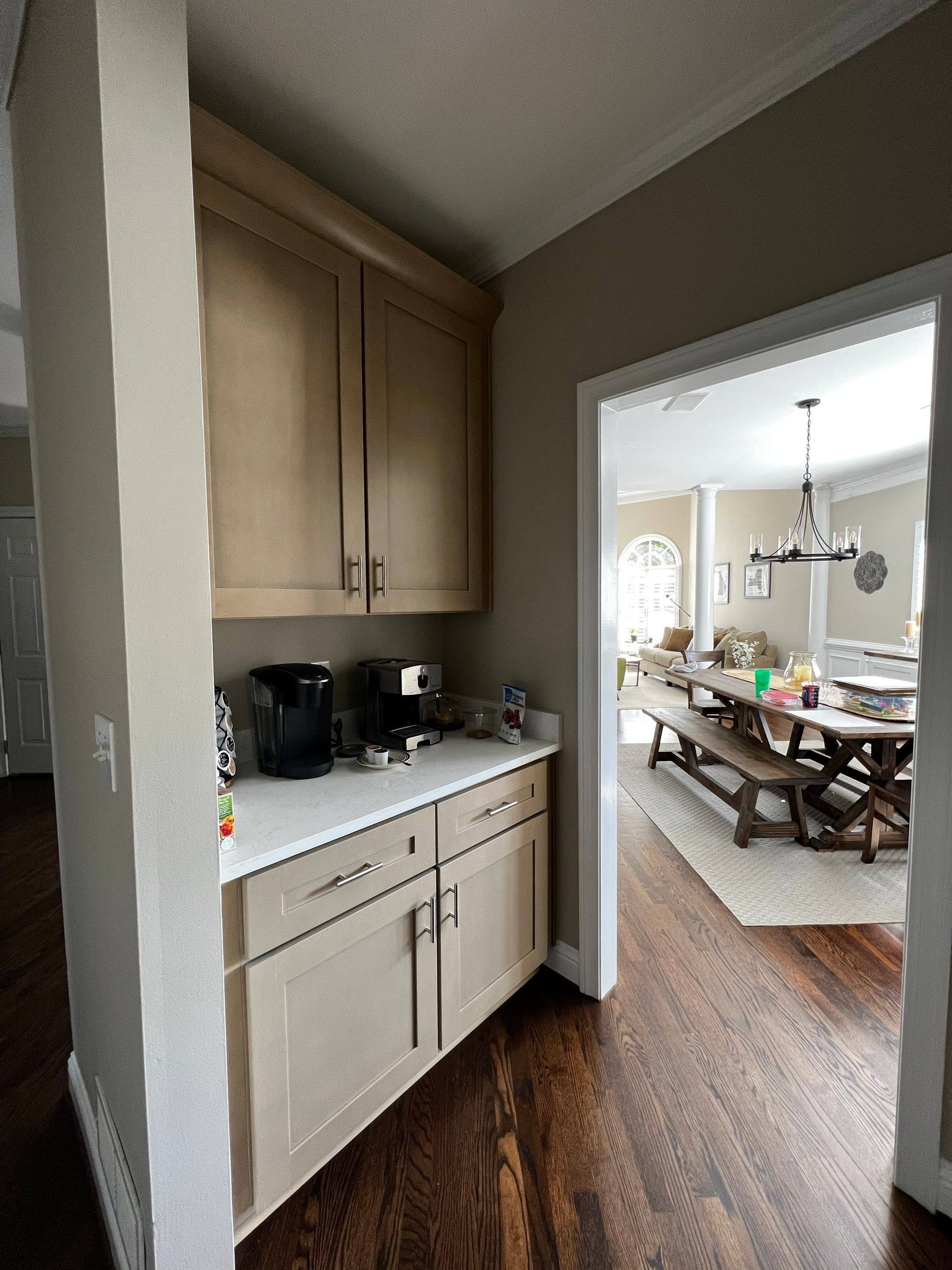 Kitchen Remodel in Roswell Featuring Shaker Cabinetry and Quartz Countertops by Swift Home Renovations 