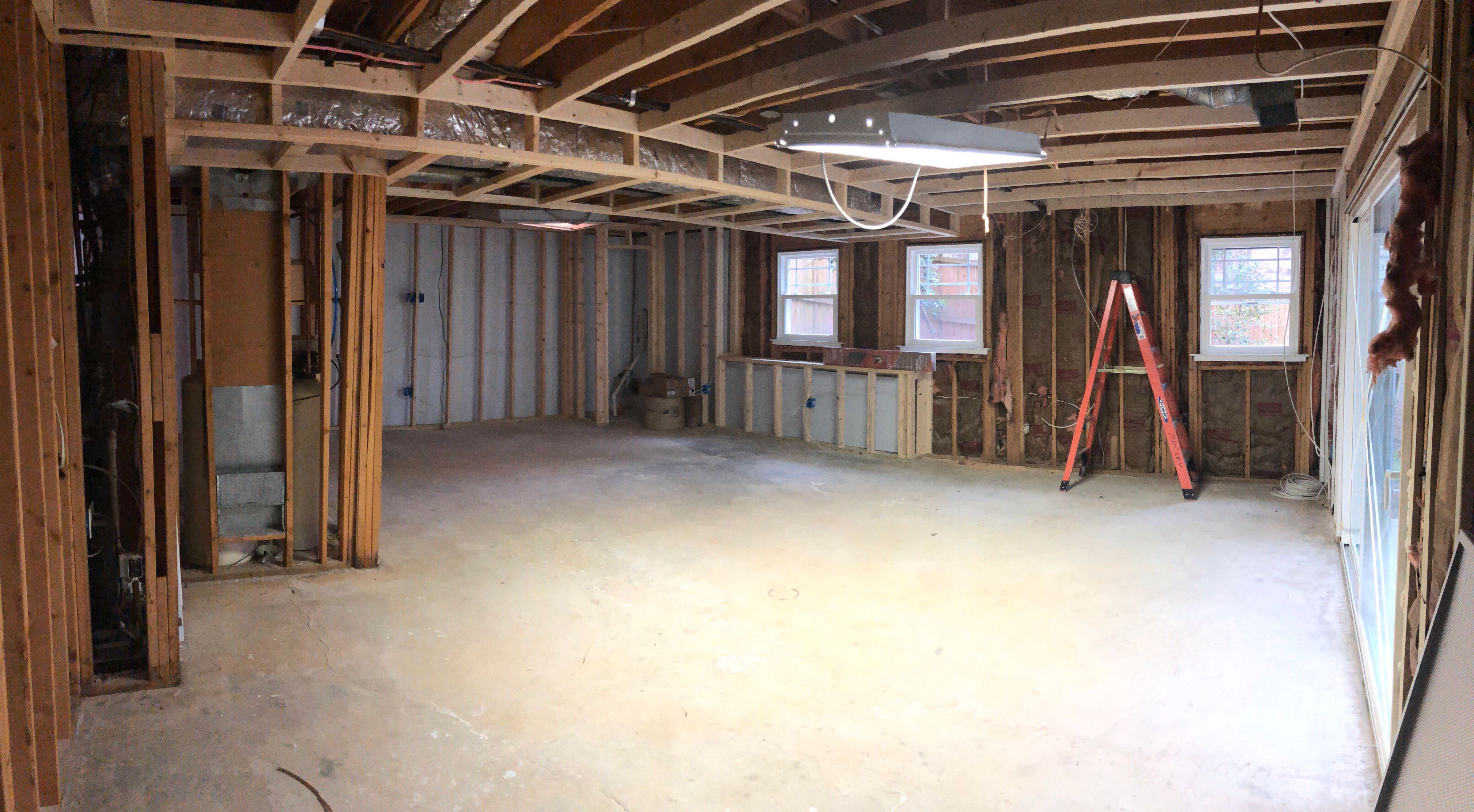 Full Basement Remodeling and Bathroom Installation in Marietta by Swift Home Renovations