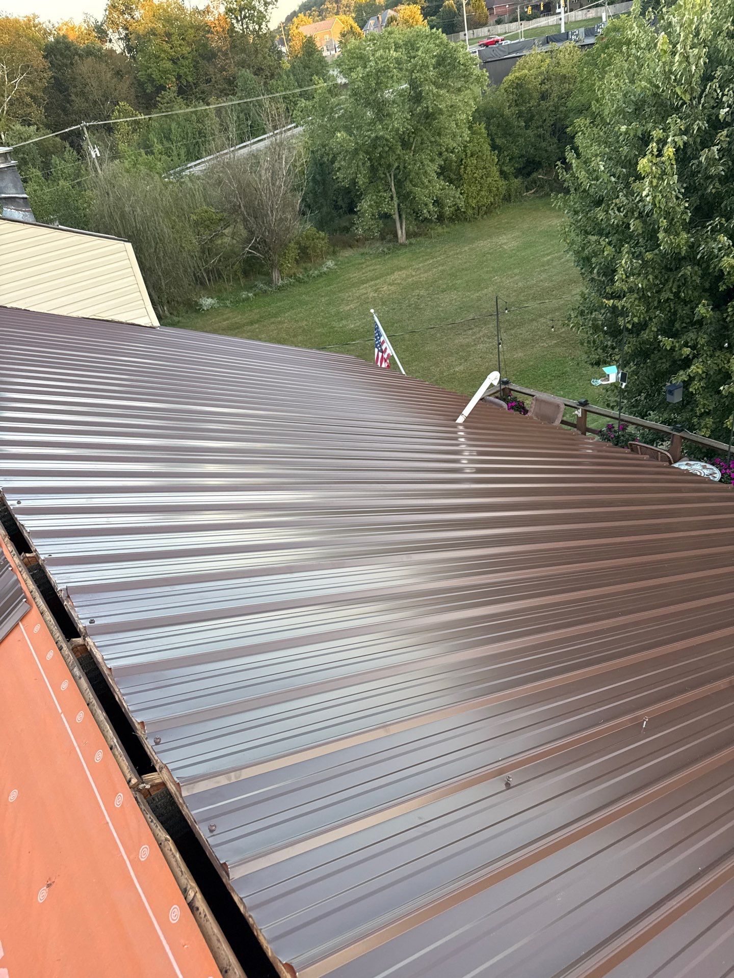 Residential Roofing Installation using Metal by Rainstoppers Roofing