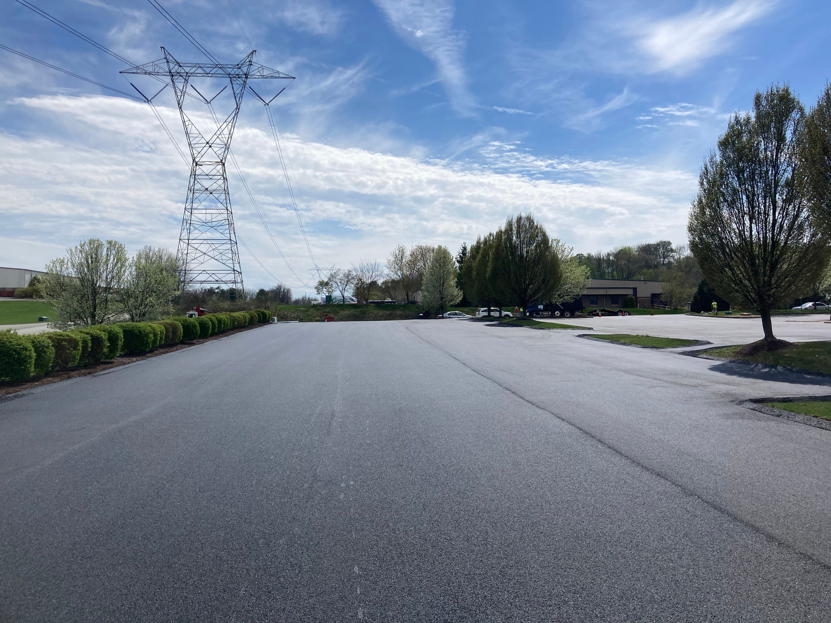 Asphalt Resurface Commercial Park Lot using asphalt by Brant's Asphalt