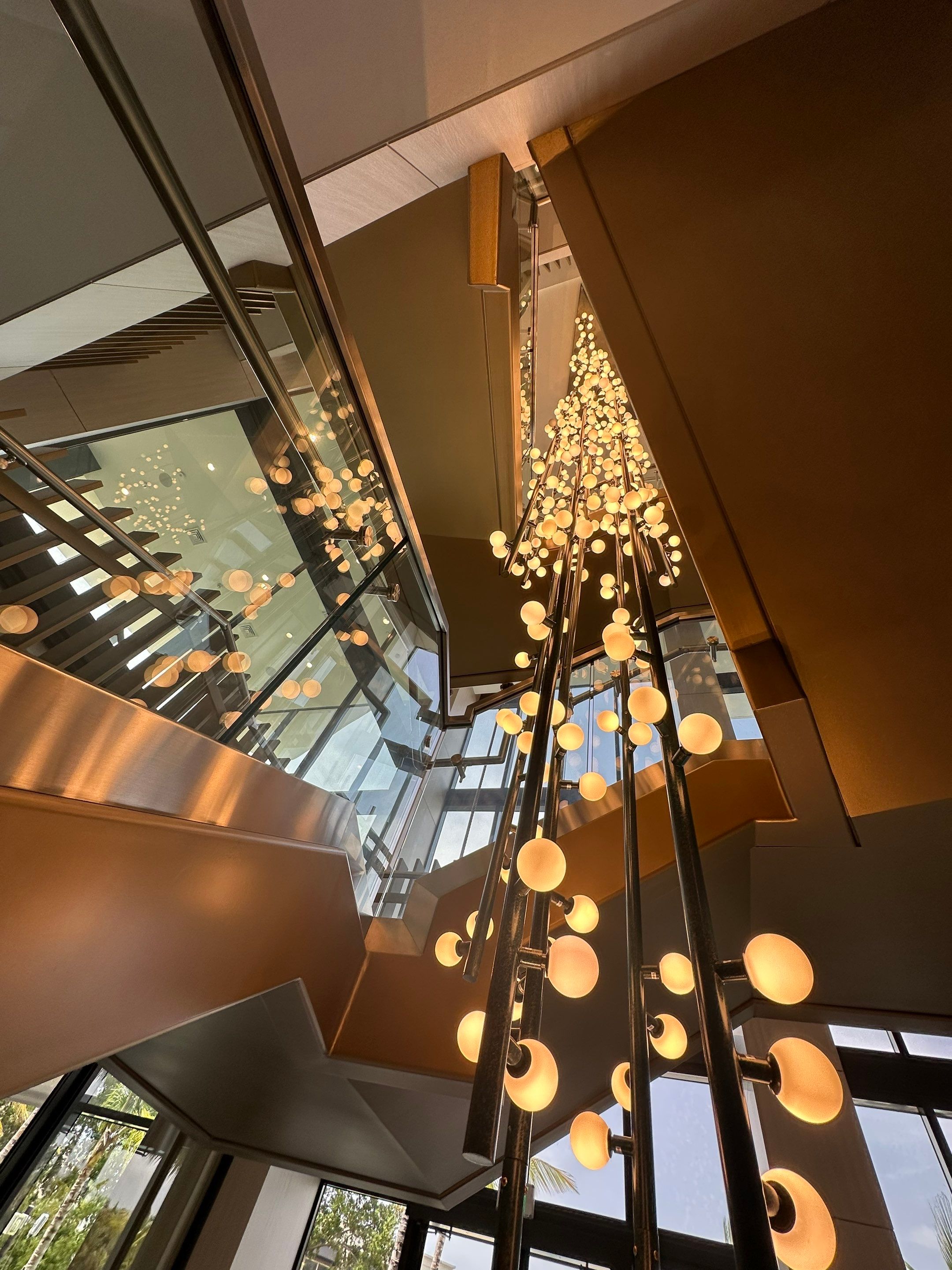 Custom Commercial Lobby in Hallandale Beach by Toledo Iron Works