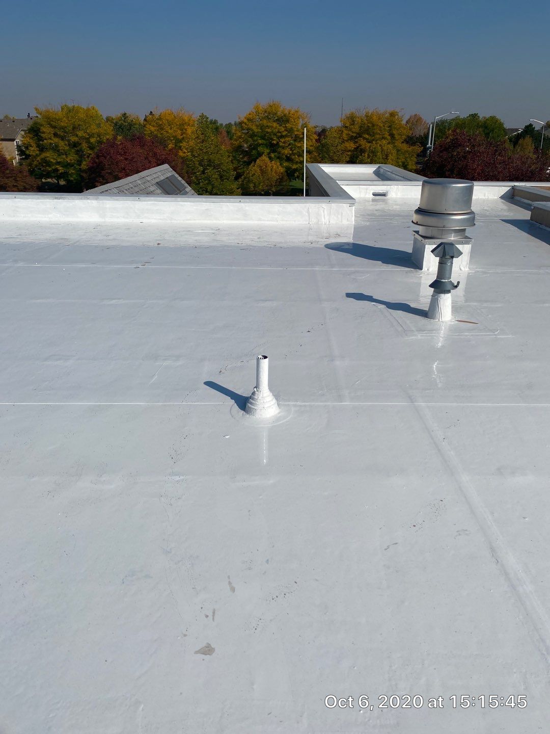 Commercial Roofing Installation using American Standard Coating - S  by A to Z Roofing