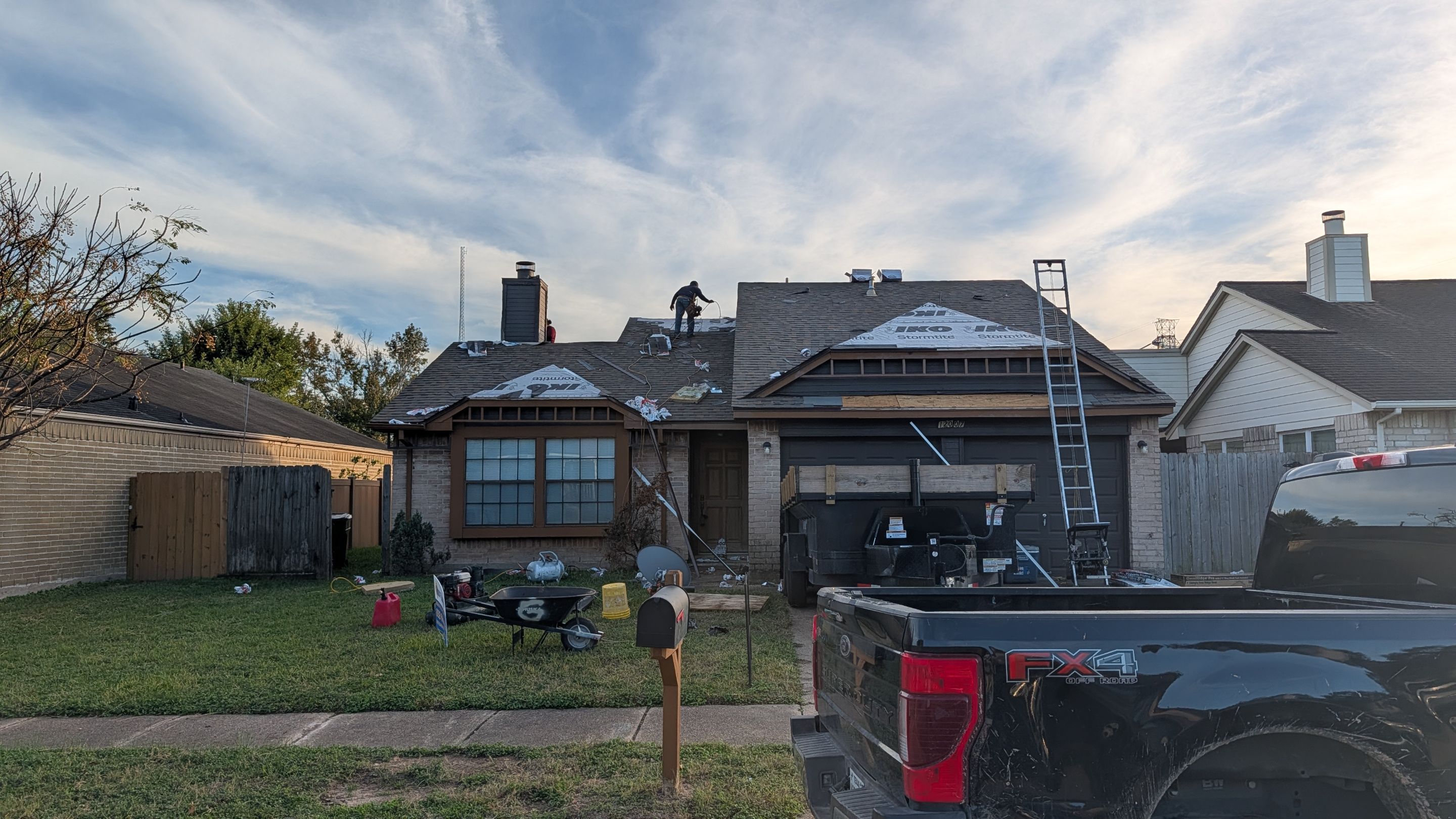 Project in Houston by Roof Guard And Construction