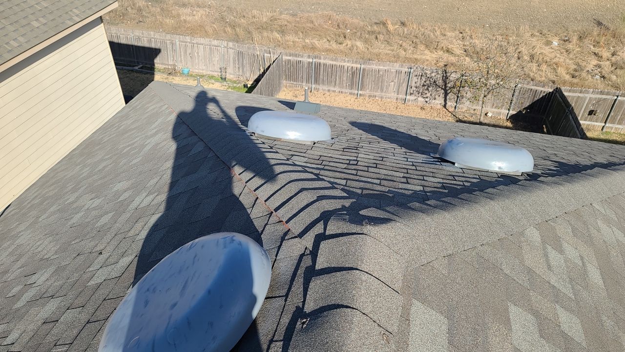 Austin Residential Roofing Replacement with Architectural Shingles and Flashing by Caliber Restoration LLC
