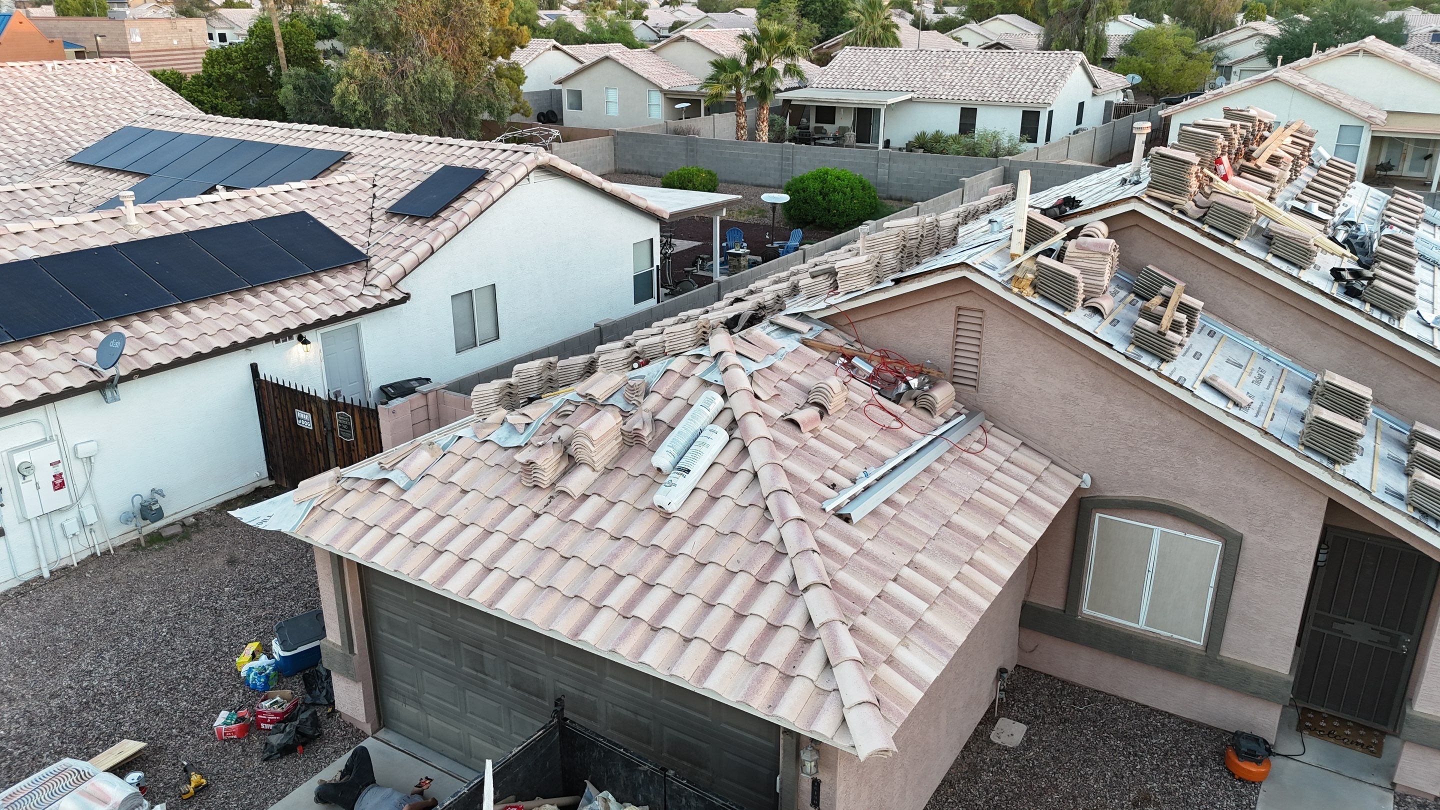 Project in Goodyear, AZ by Saint Roofing