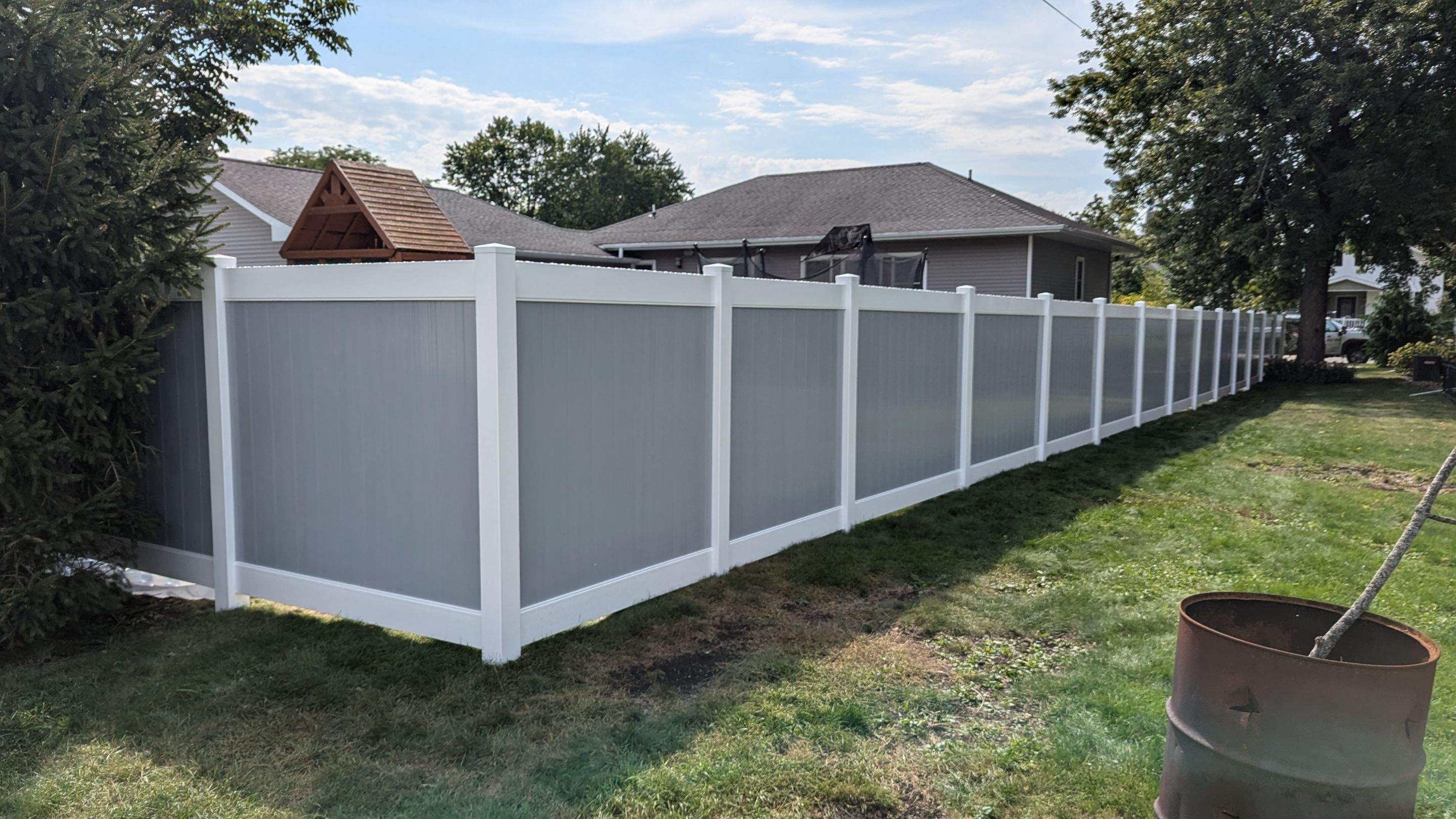 Project in Dike by Perfect Picket Fence and Stain
