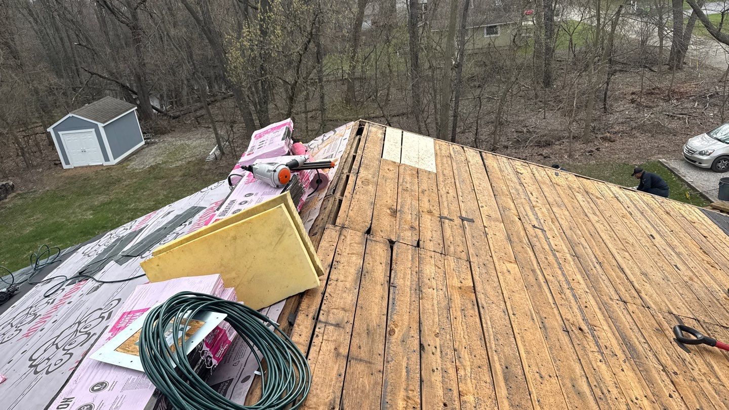 Roof Replacement using Owens Corning Estate Gray by 180 Contractors