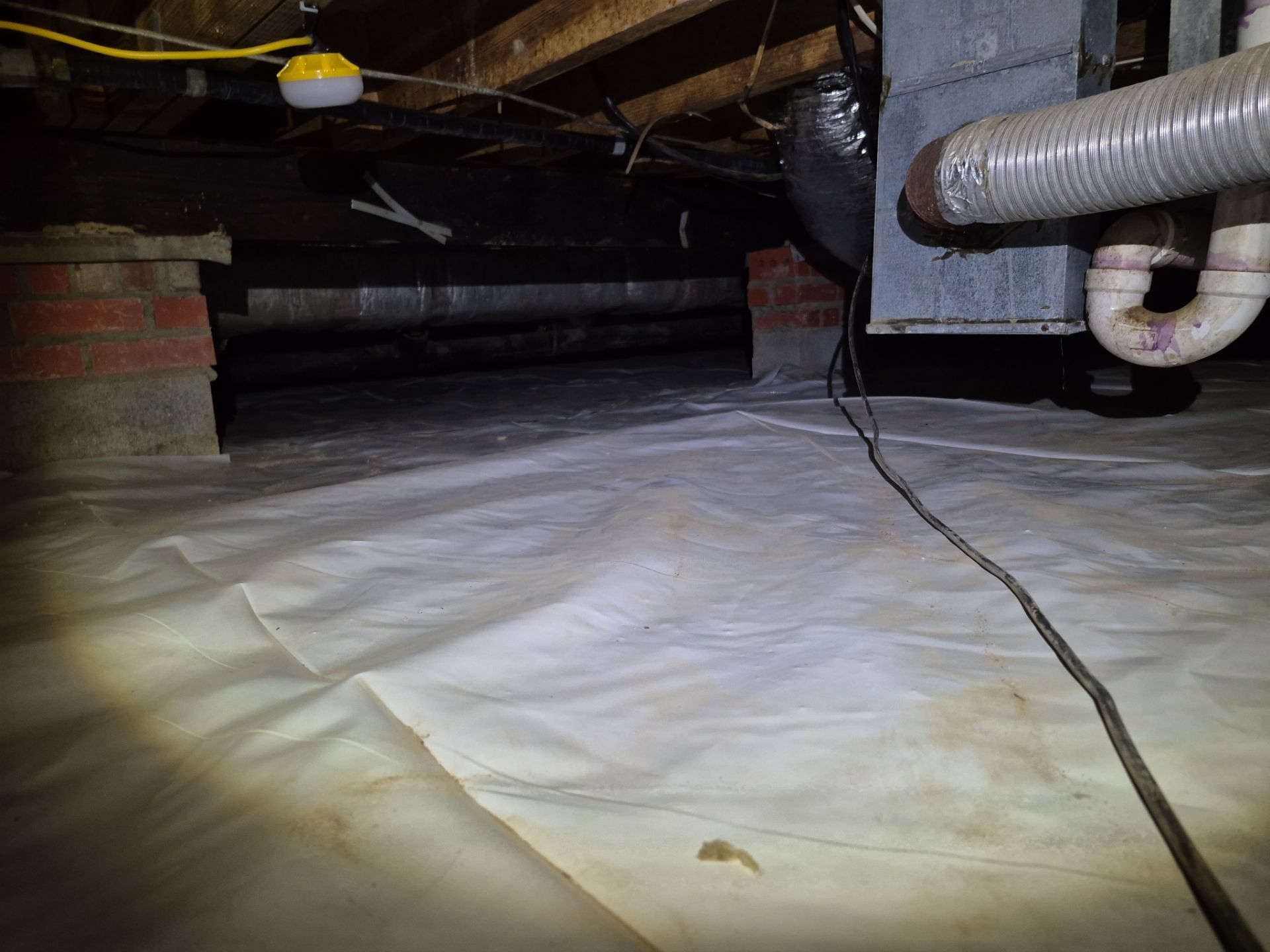 Project in Smithfield by Patriot Crawl Space Repairs