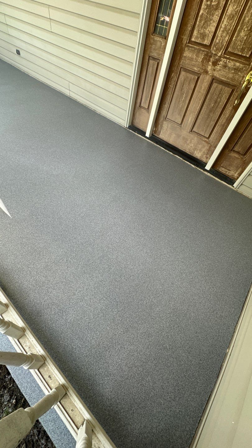 Porch & Steps Project in Renfrew by Floors in a Day, Inc