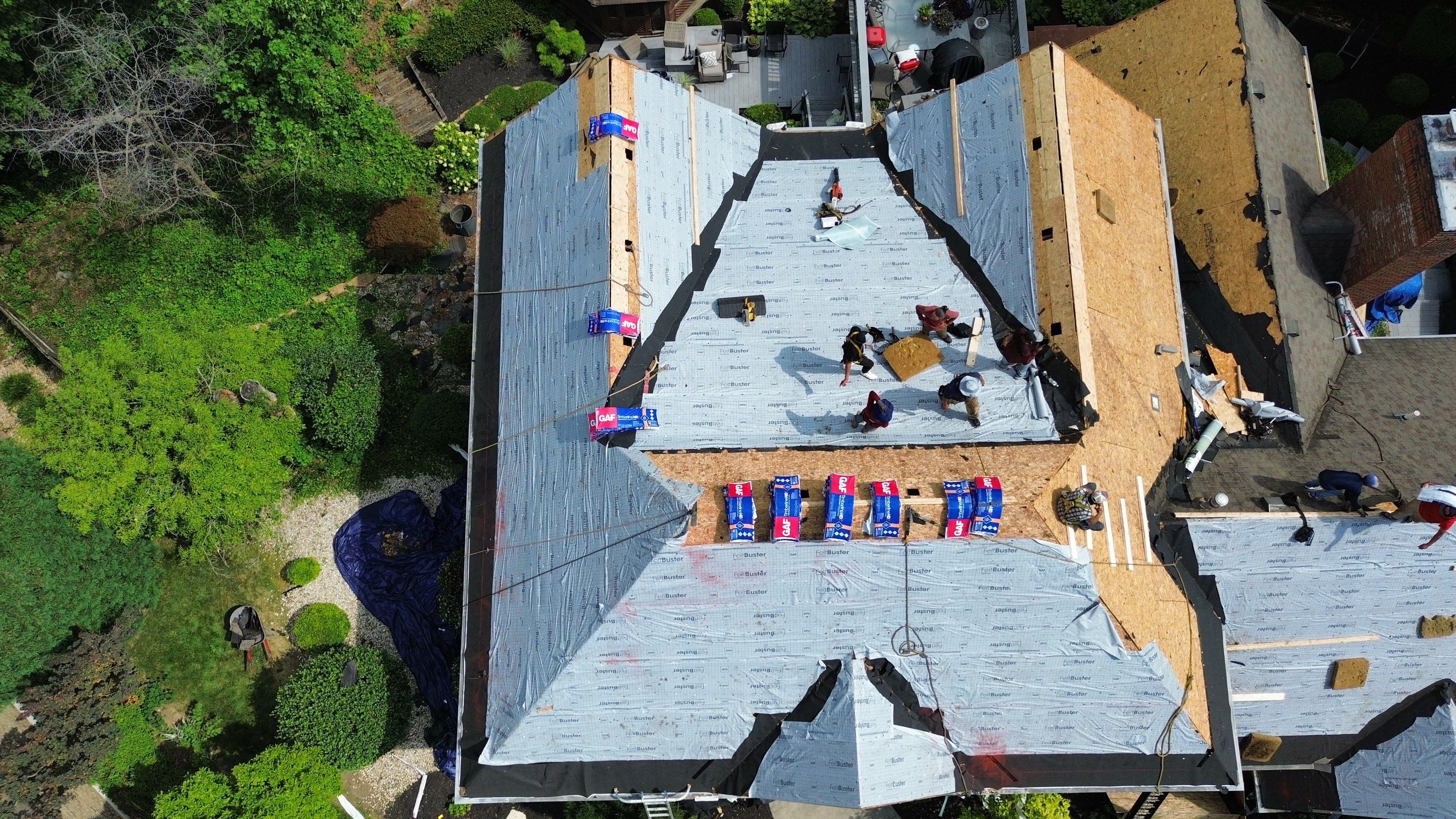 Residential Roofing Installation using Timberline HDZ Shingles - Cedar Falls by RoofX 