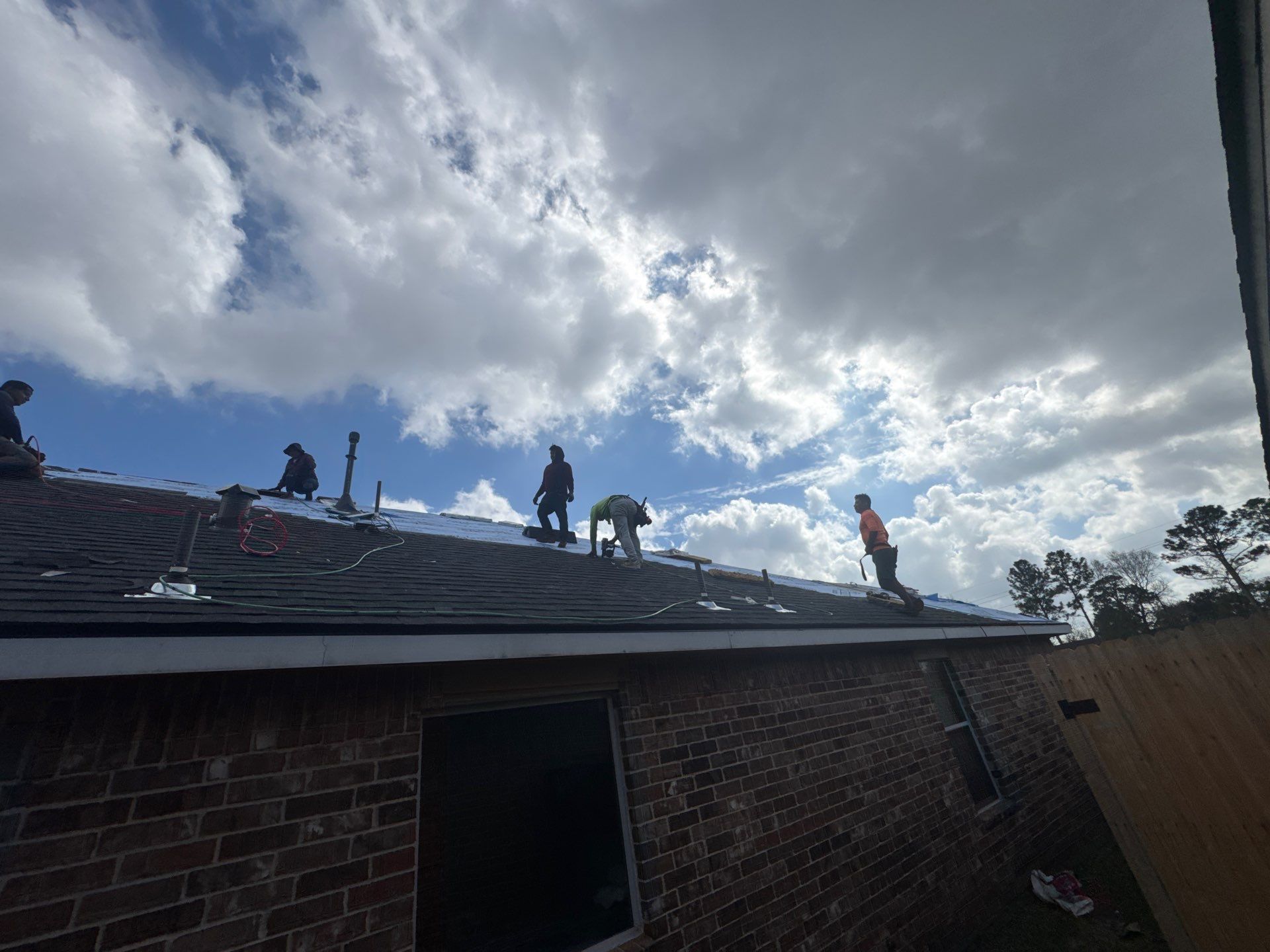 Project in Houston by Proud Roofing