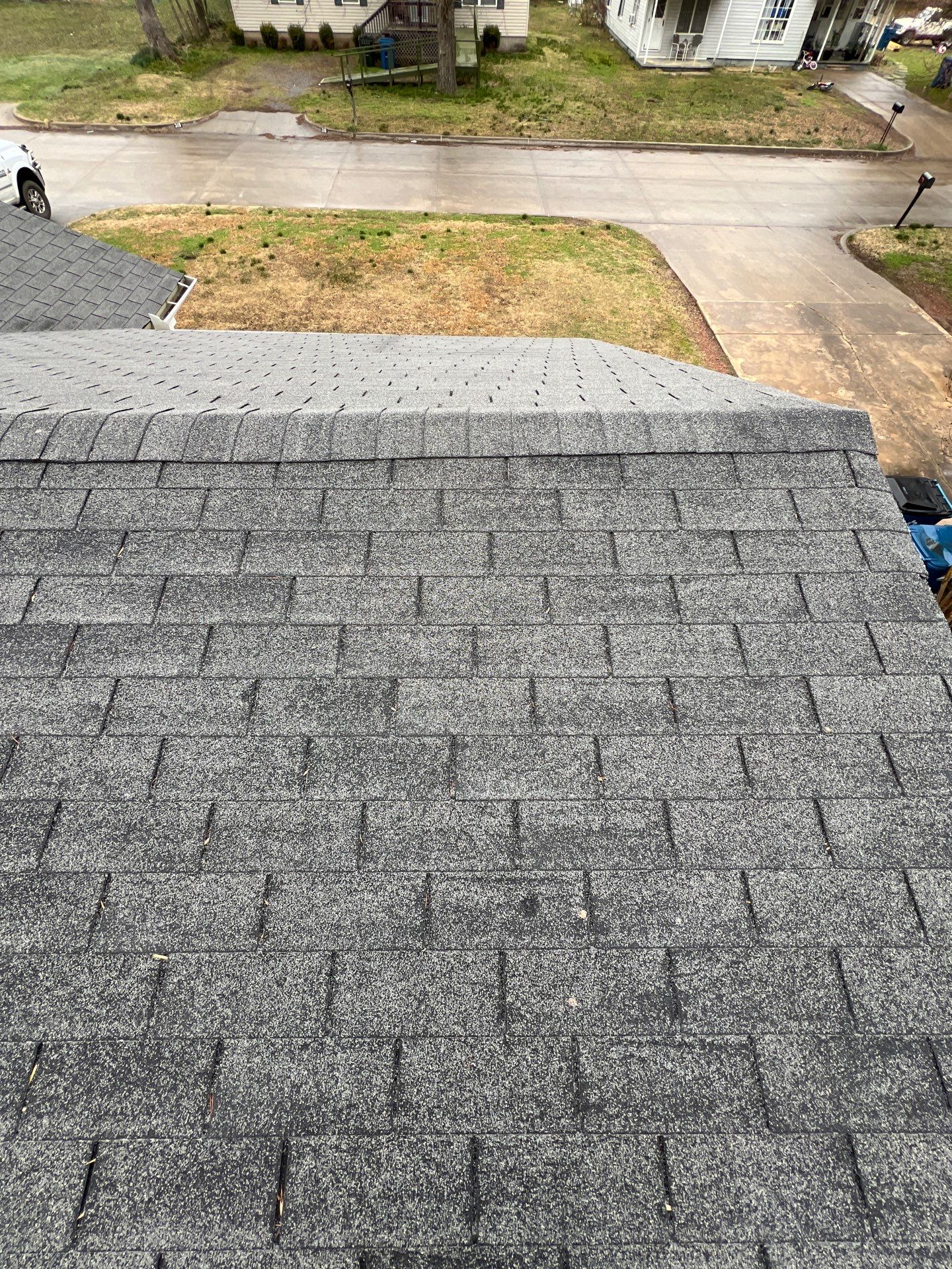 Storm damage restoration project by In & Out Construction & Remodeling, LLC