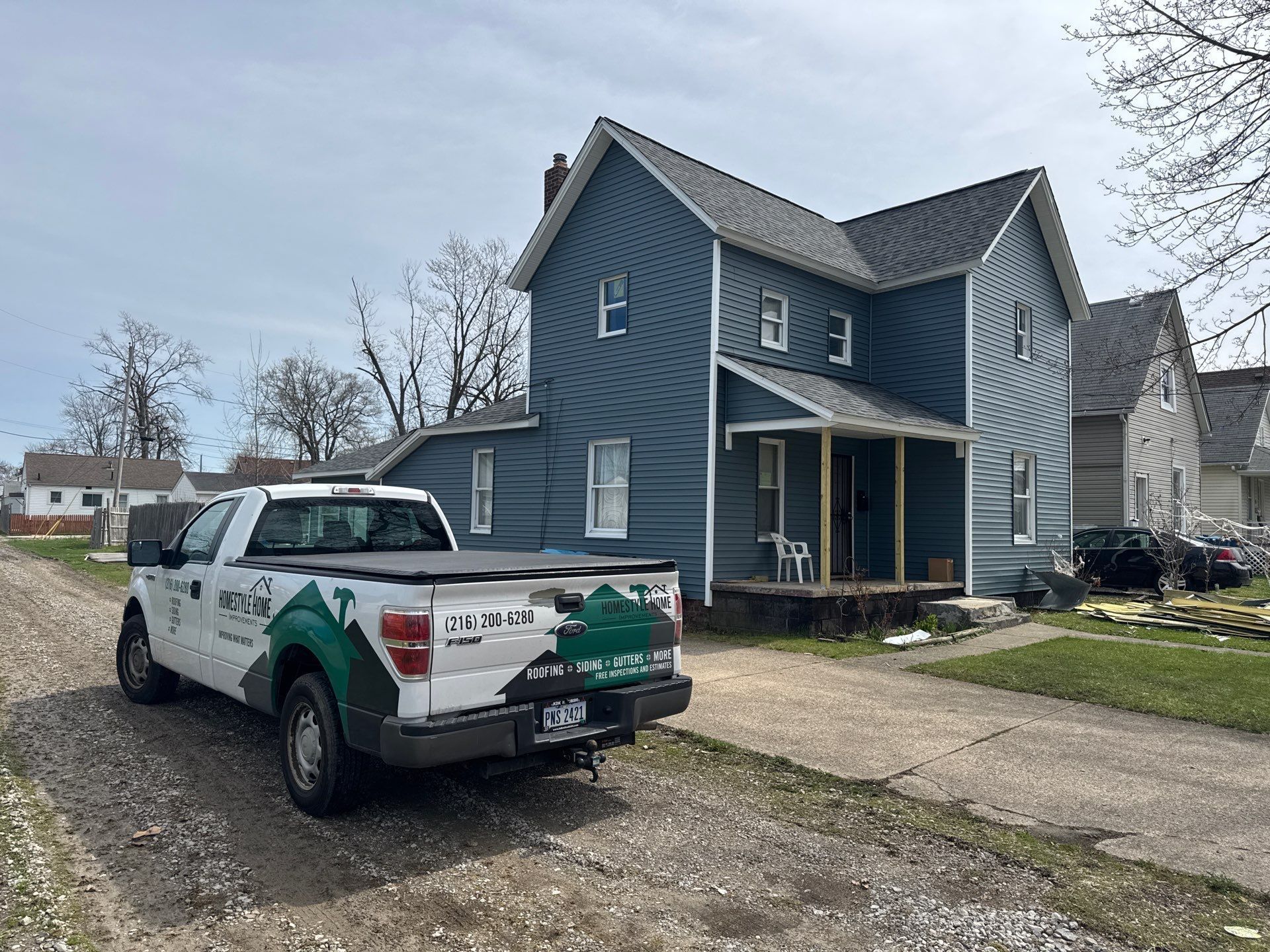 Roof and Siding Replacement by Homestyle in Lorain by Homestyle Home Improvements (HHI)