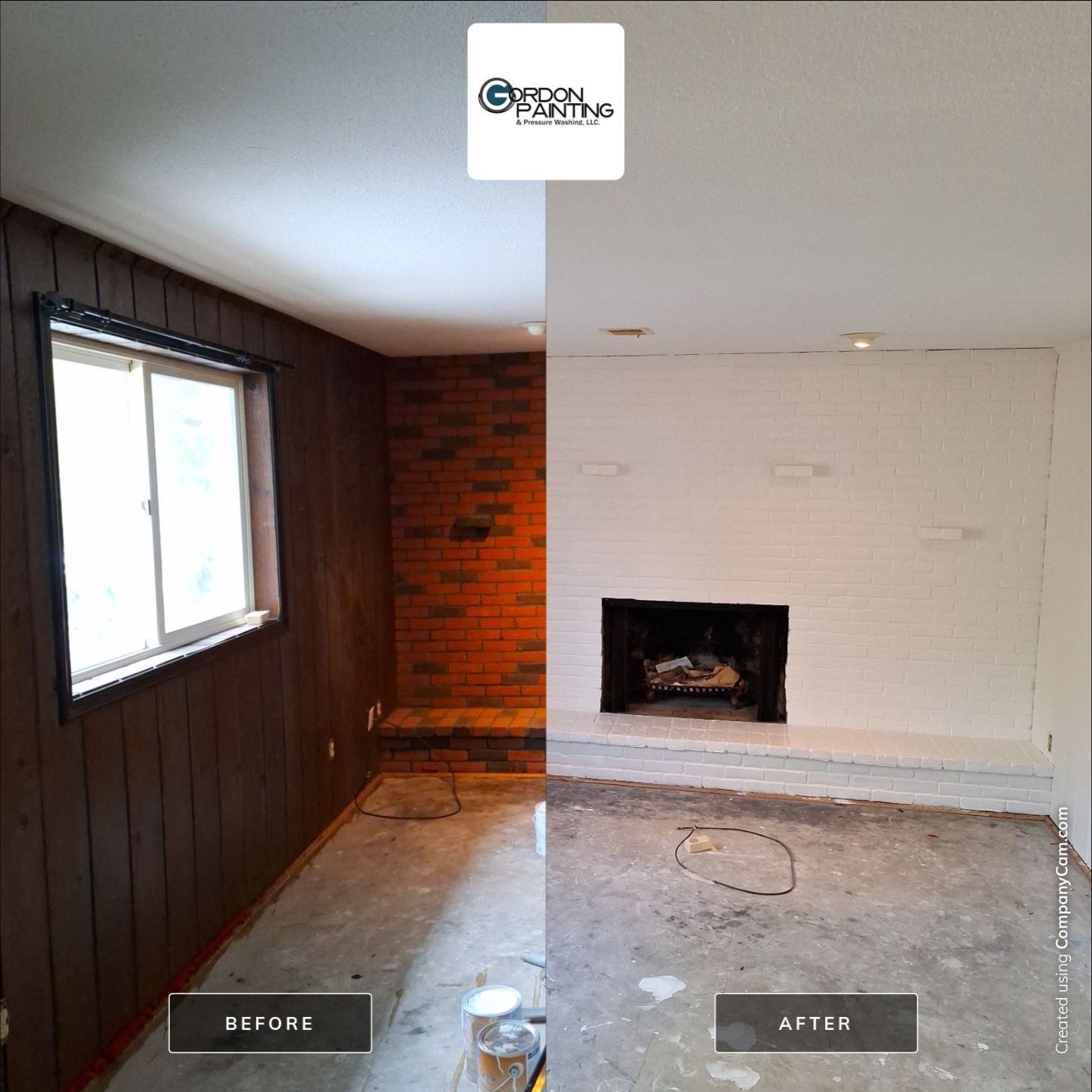 Drywall repairs/ family room by Gordon Painting