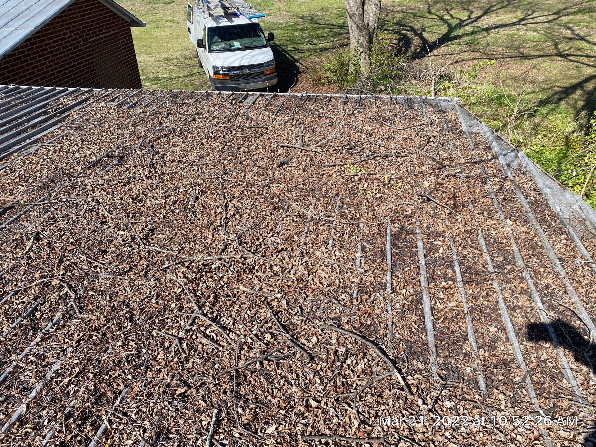 Primitive Baptist Church using Standing Seam Metal by Just In Time Roofing and Restoration