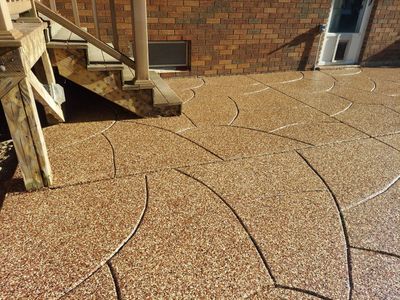 Patio with Stone Removal (Chestnut) - Struthers, OH