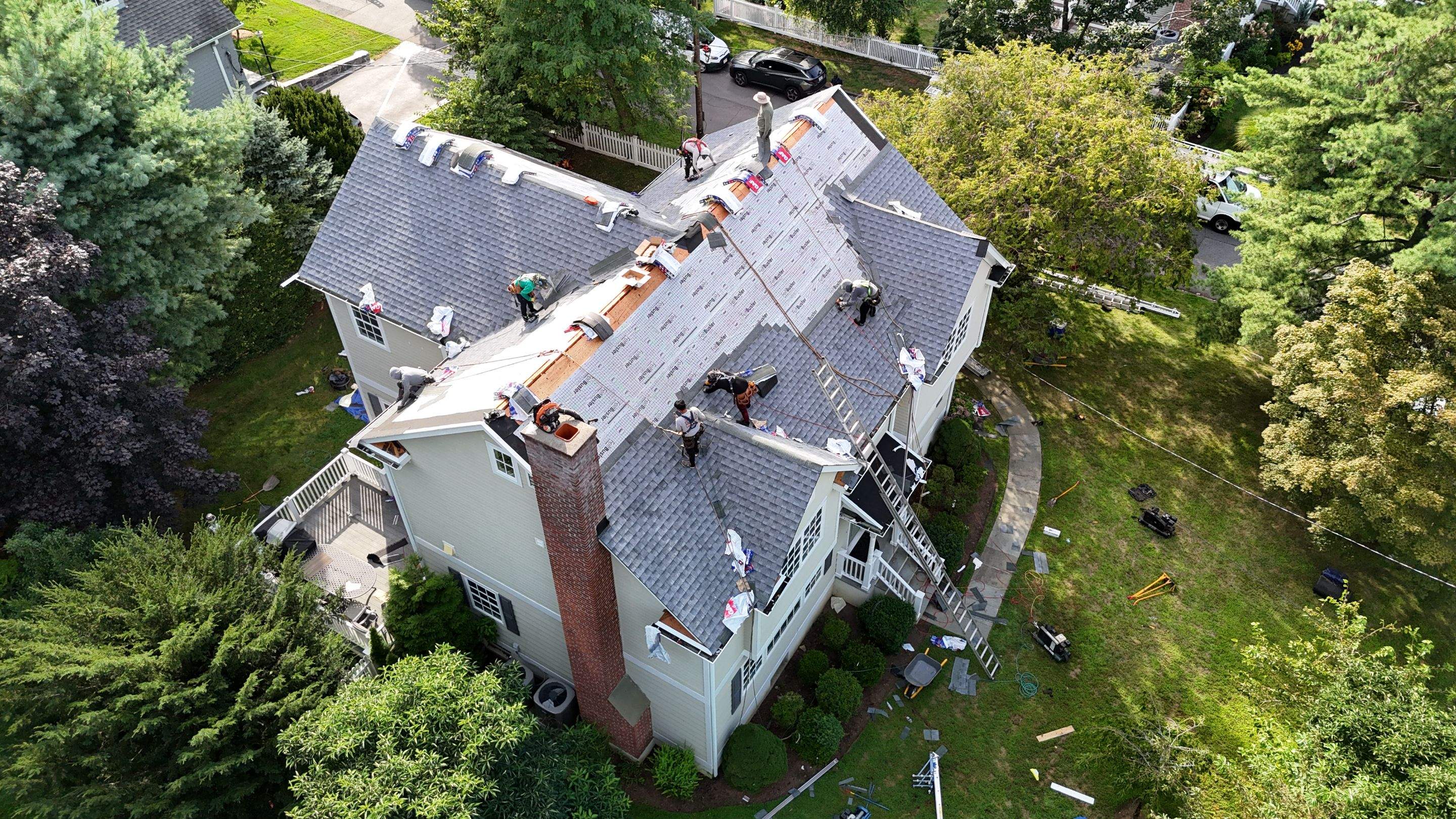 Project in Rye by Hudson Exteriors