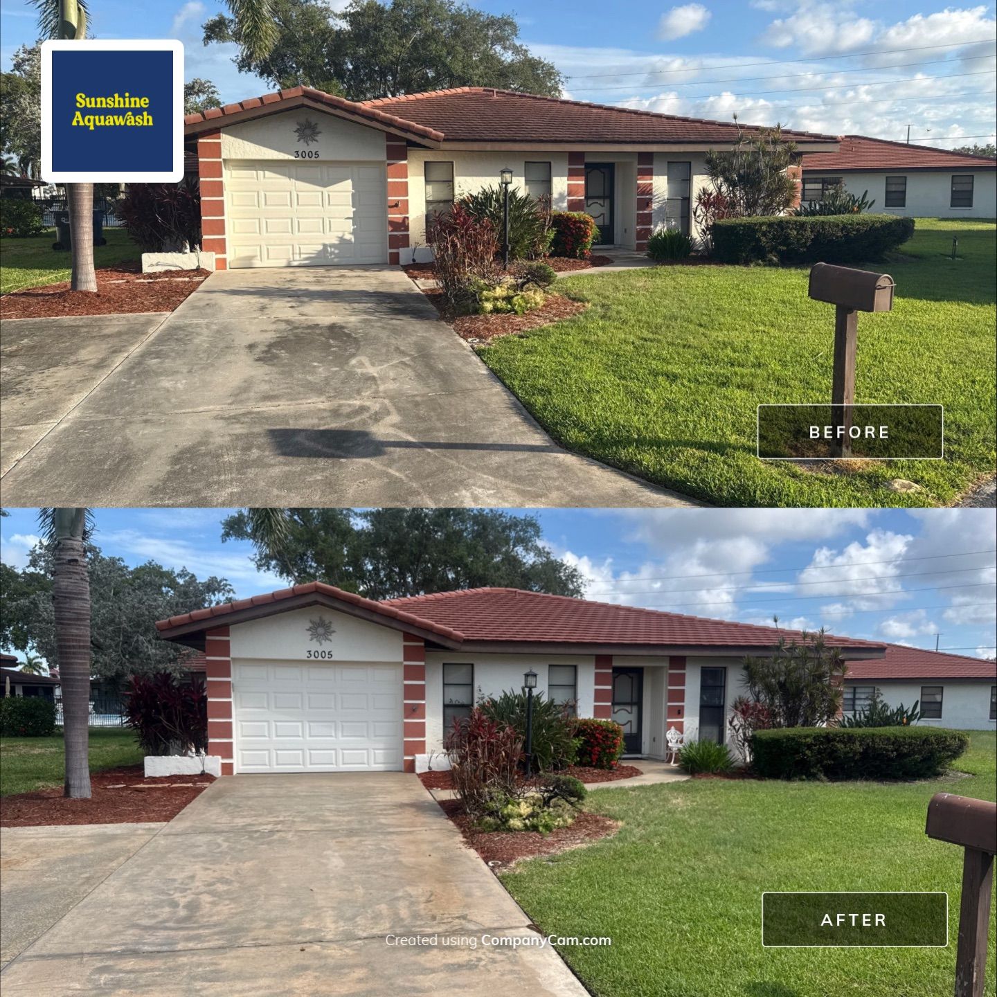 Tile Roof, Driveway & Patio Cleaning – Vivienda at Bradenton I by Sunshine AquaWash