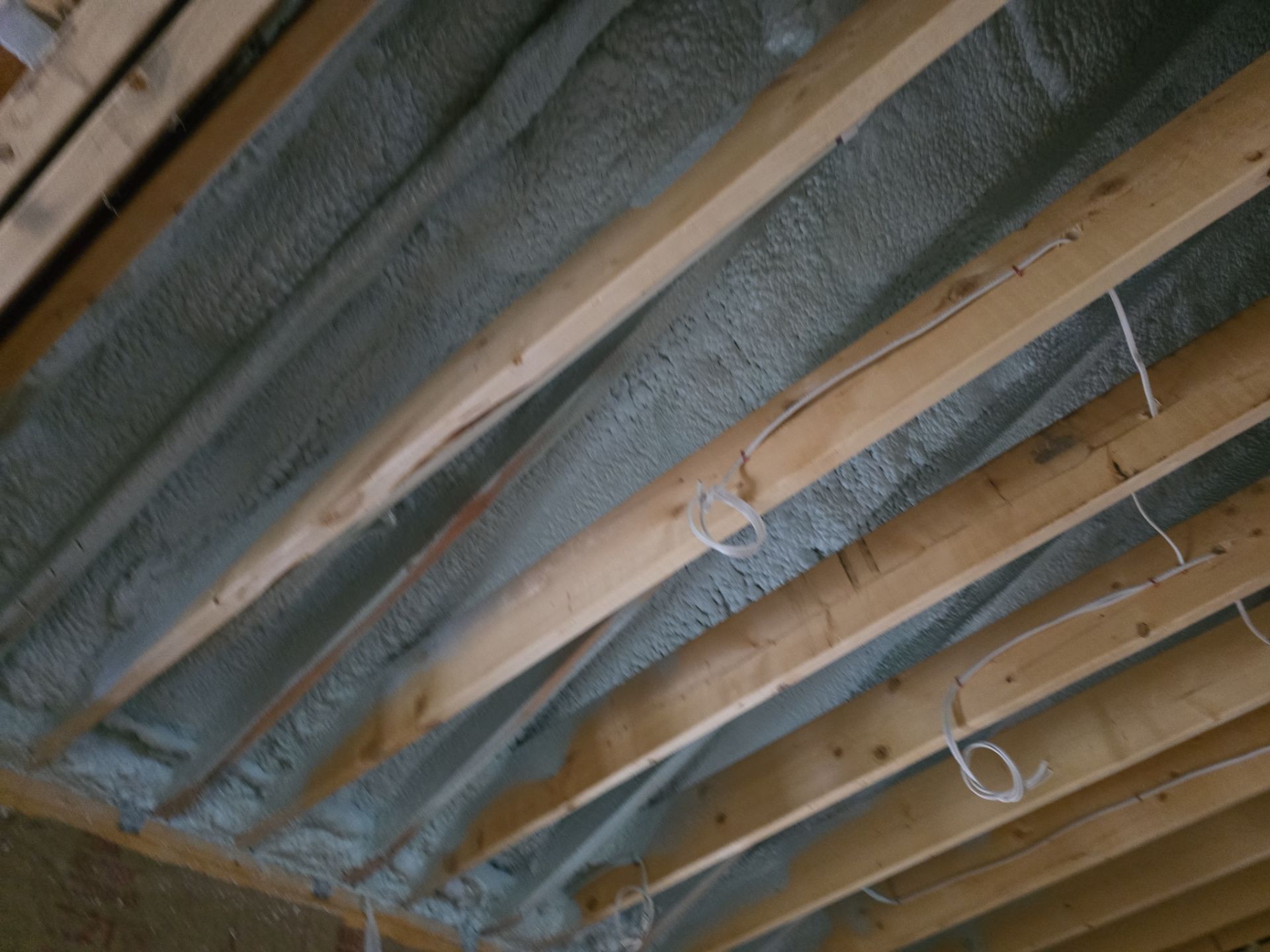 Basement Exterior Walls using Closed Cell Spray Foam by NYS Foam & Energy