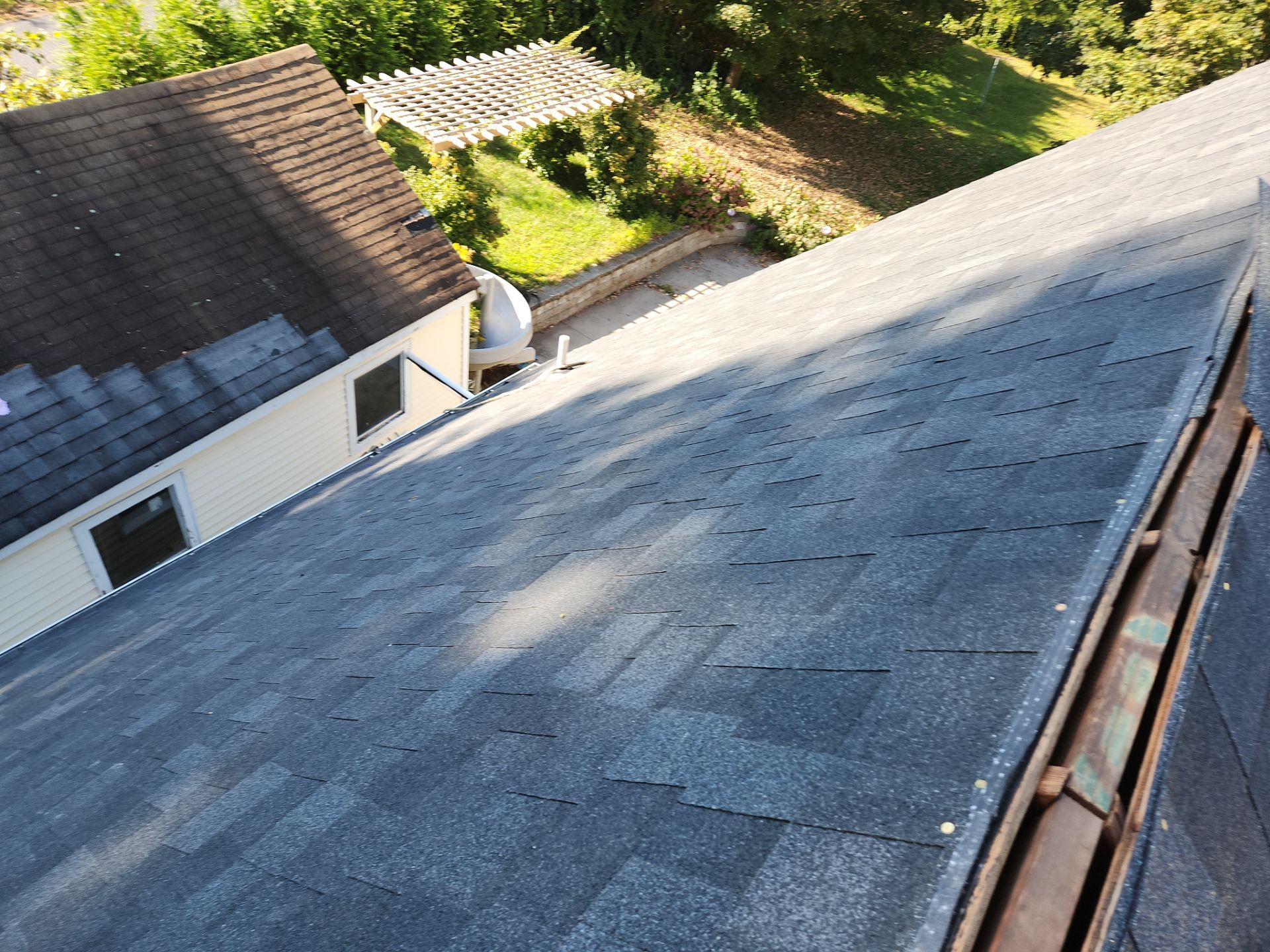 Residential Roofing Installation using Owens Corning TruDefinition Duration AR - Onyx Black by A Plus Exterior