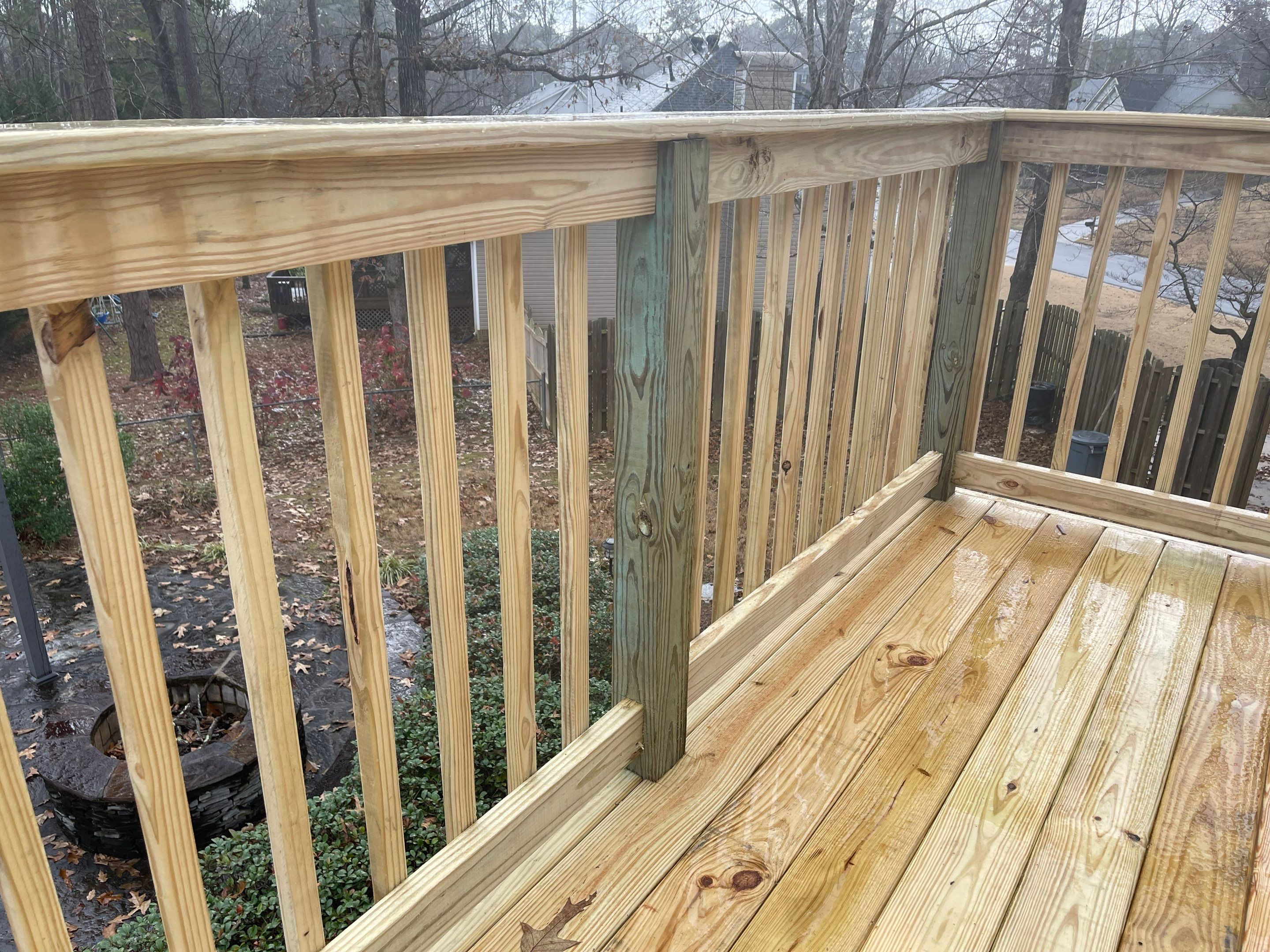 Russet Woods - Deck by Pillar and Pine