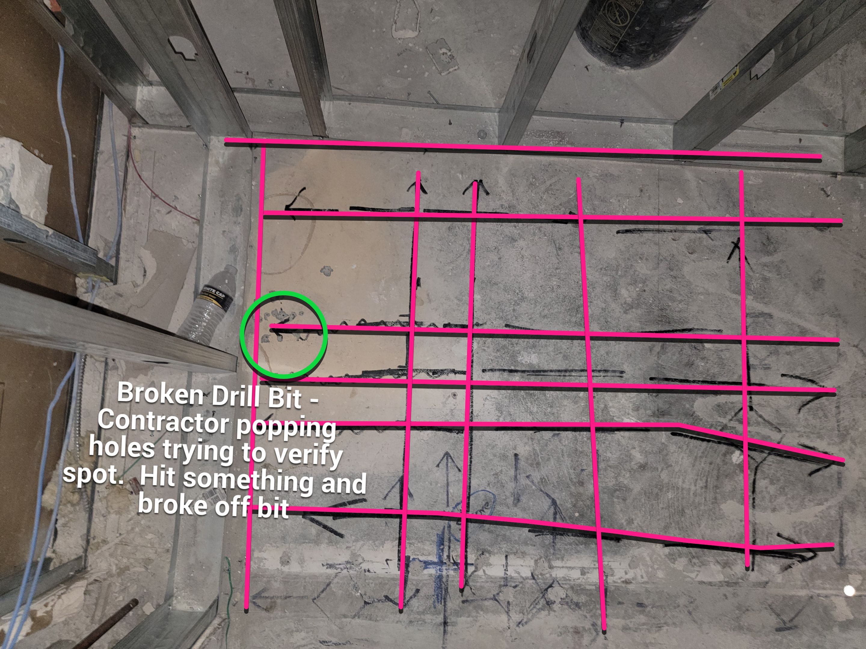 Concrete Scan for Plumbing Work by Alsip Locating Service, LLC