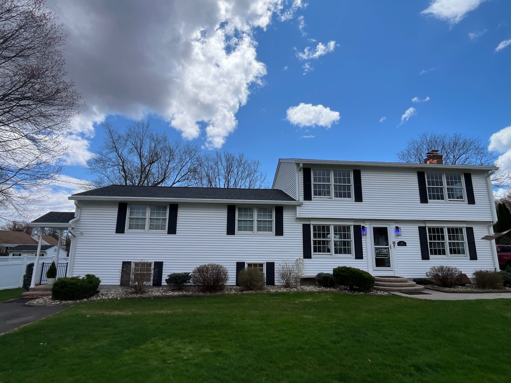 Bristol customer with professionally installed new roof! by DiGiorgi Roofing and Siding Inc
