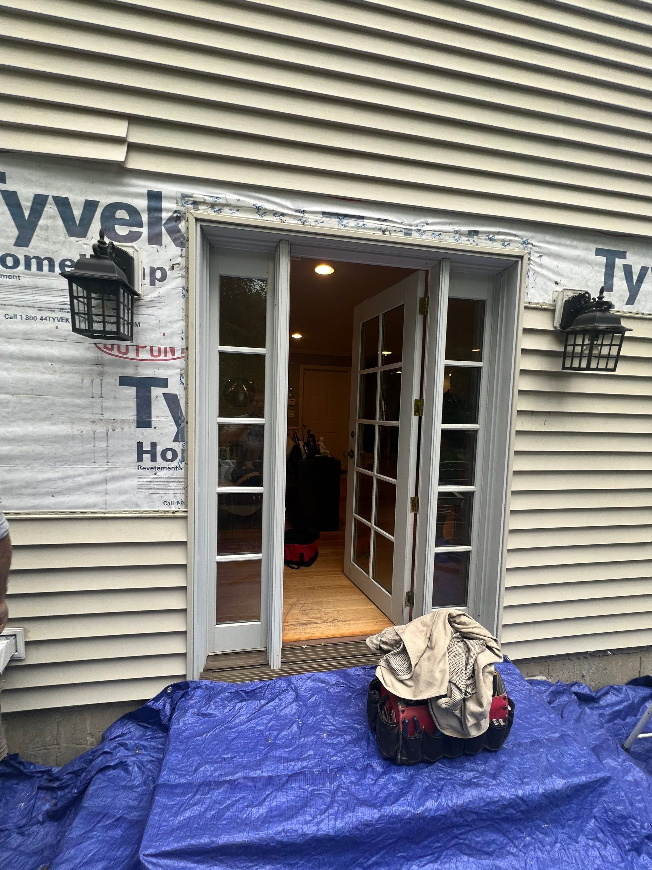 Beautiful Infinity by Marvin Patio Door Installation by DiGiorgi Roofing and Siding Inc