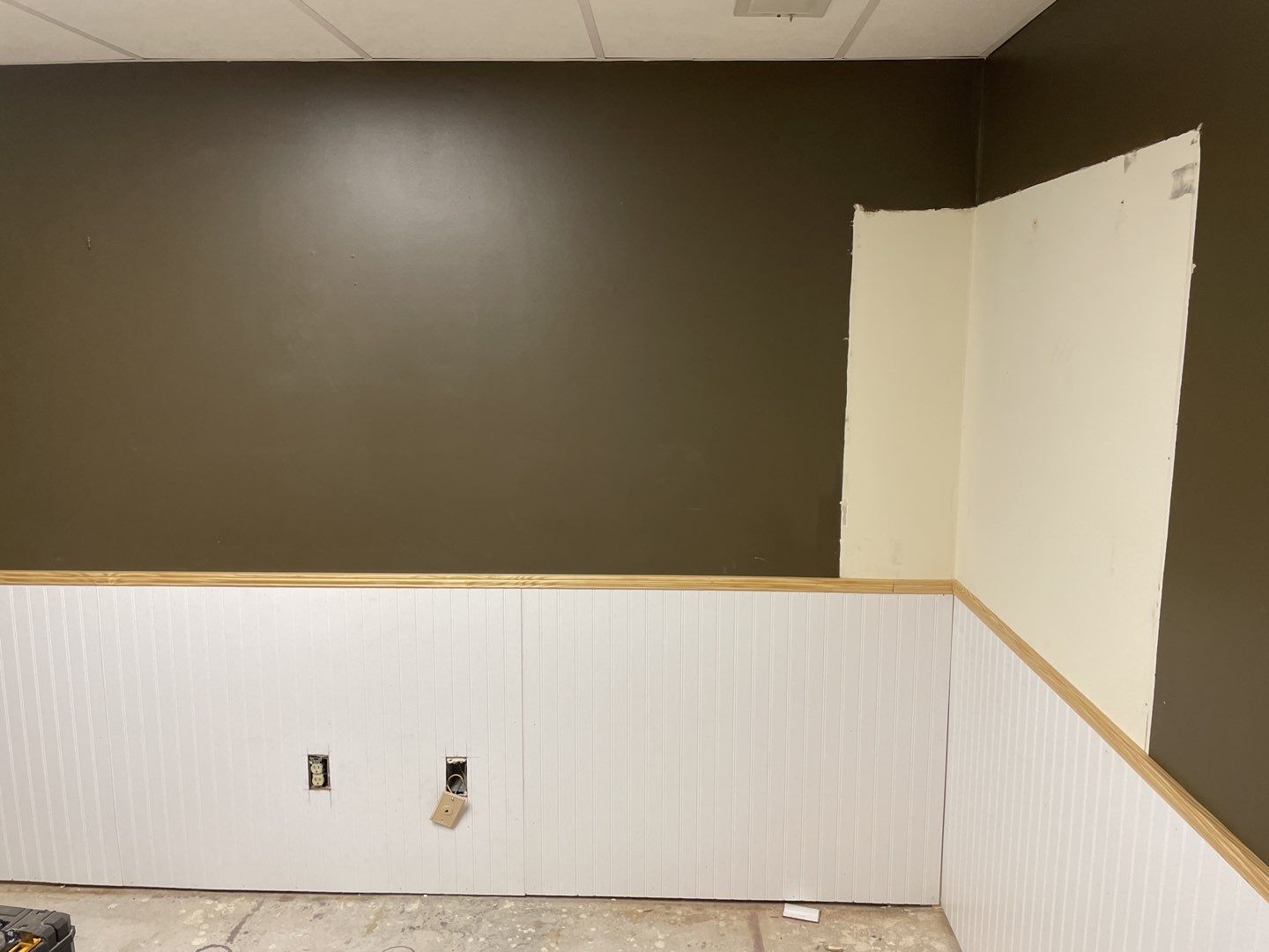 Russet Woods Basement by Pillar and Pine