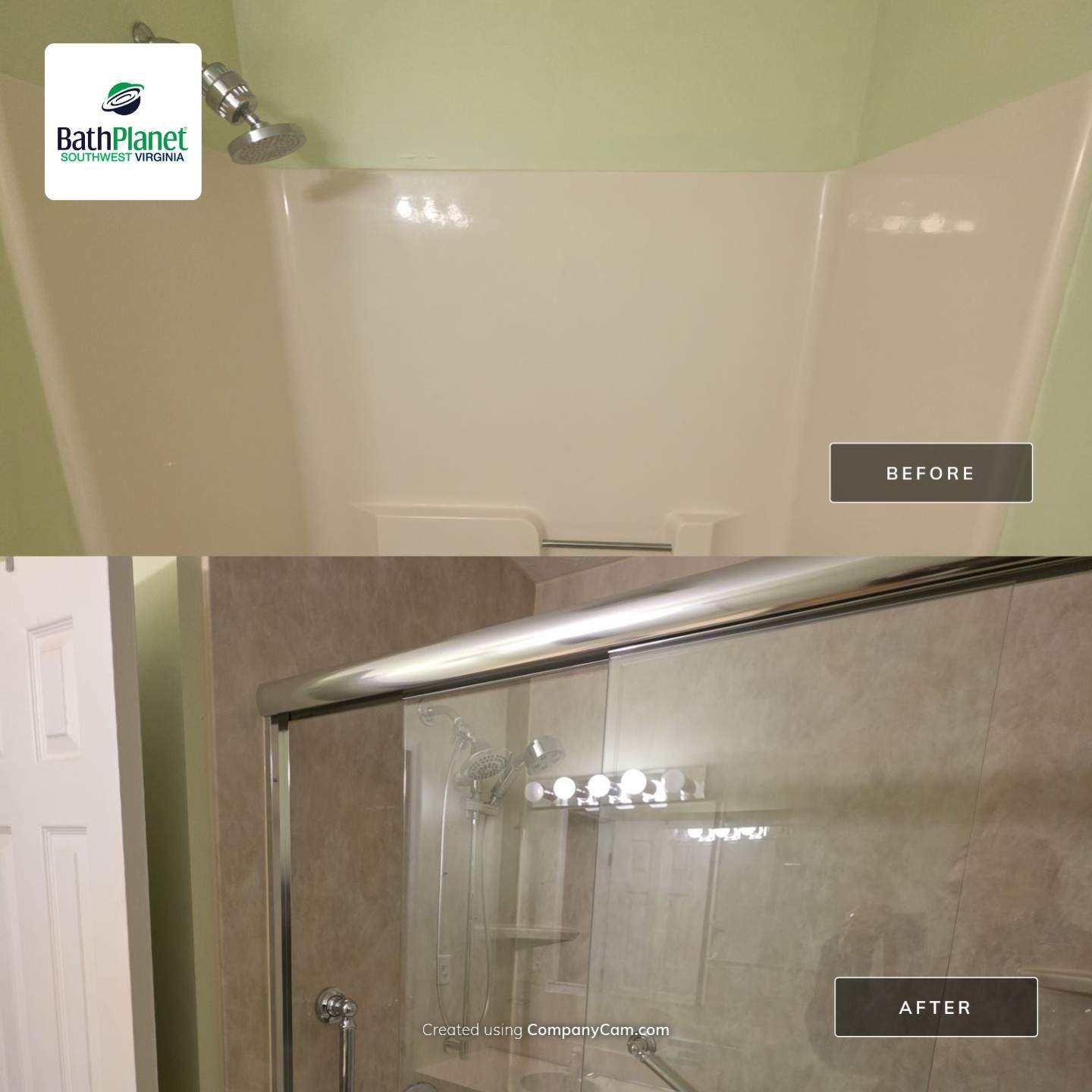 Tub to Shower by BathPlanet SW Virginia