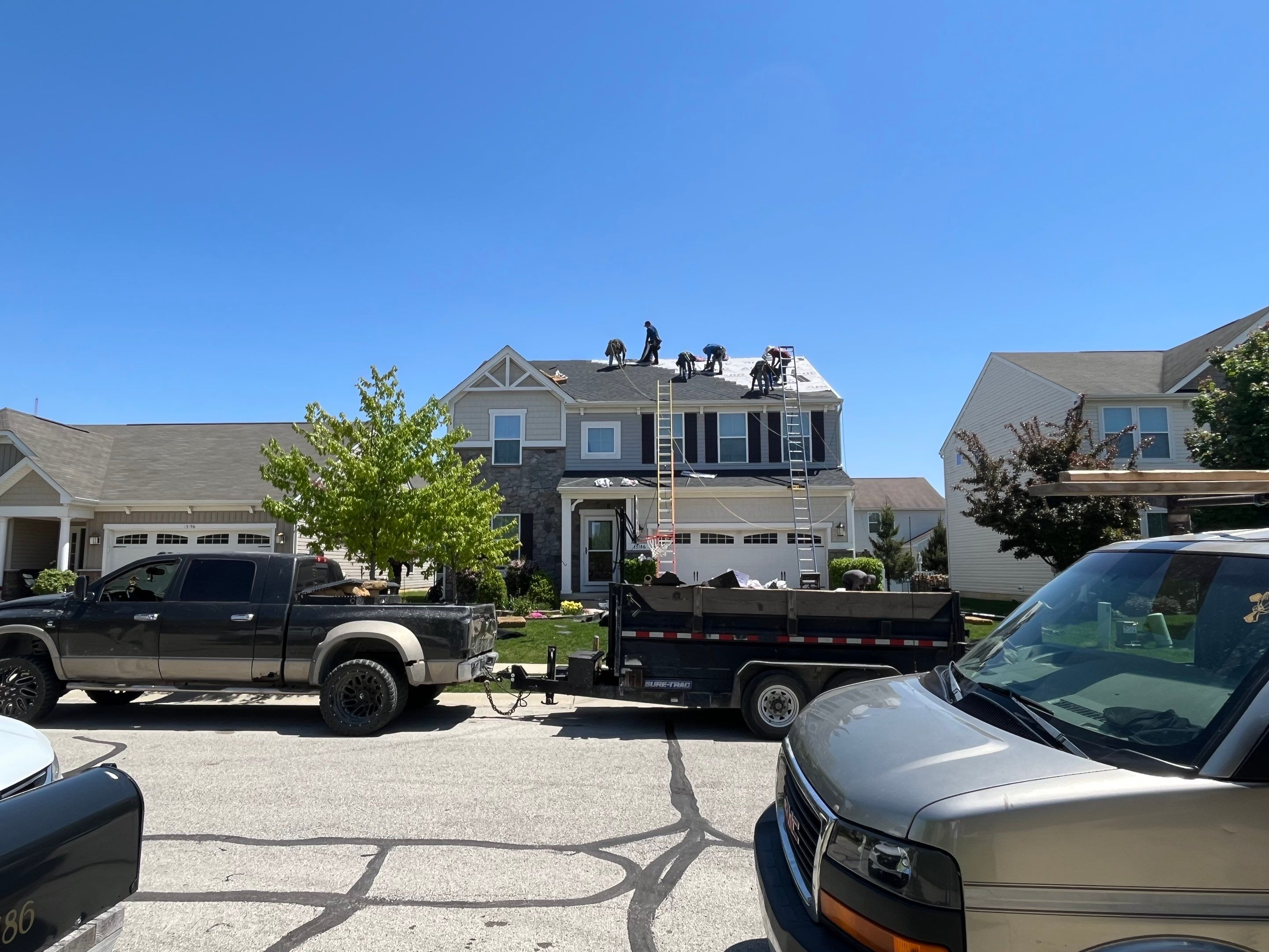 Residential Roof Replacement using GAF shingles by Elite Roofing LLC