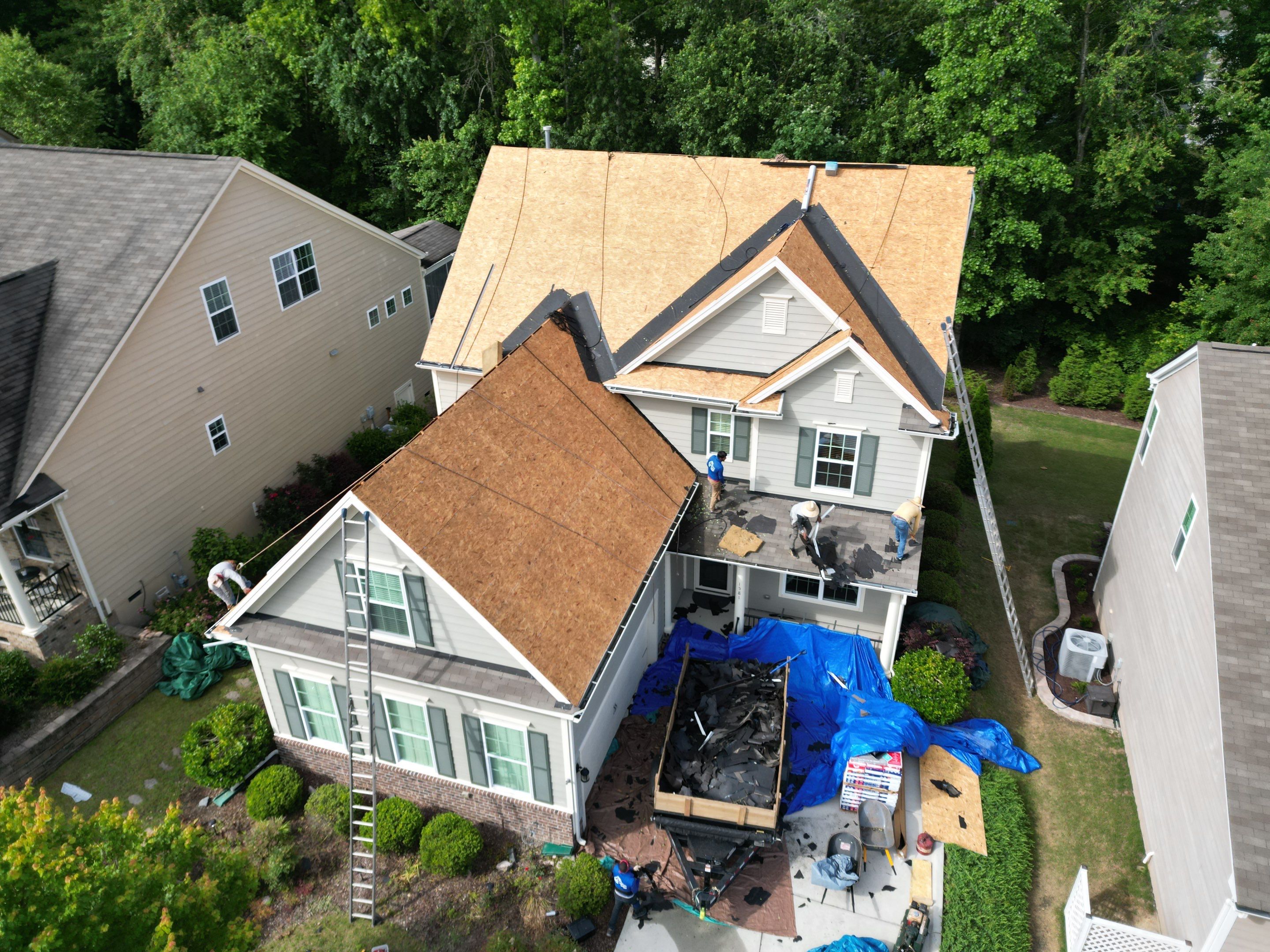 Roof Replacement - GAF Timberline HDZ Slate  by Pro Performance Roofing