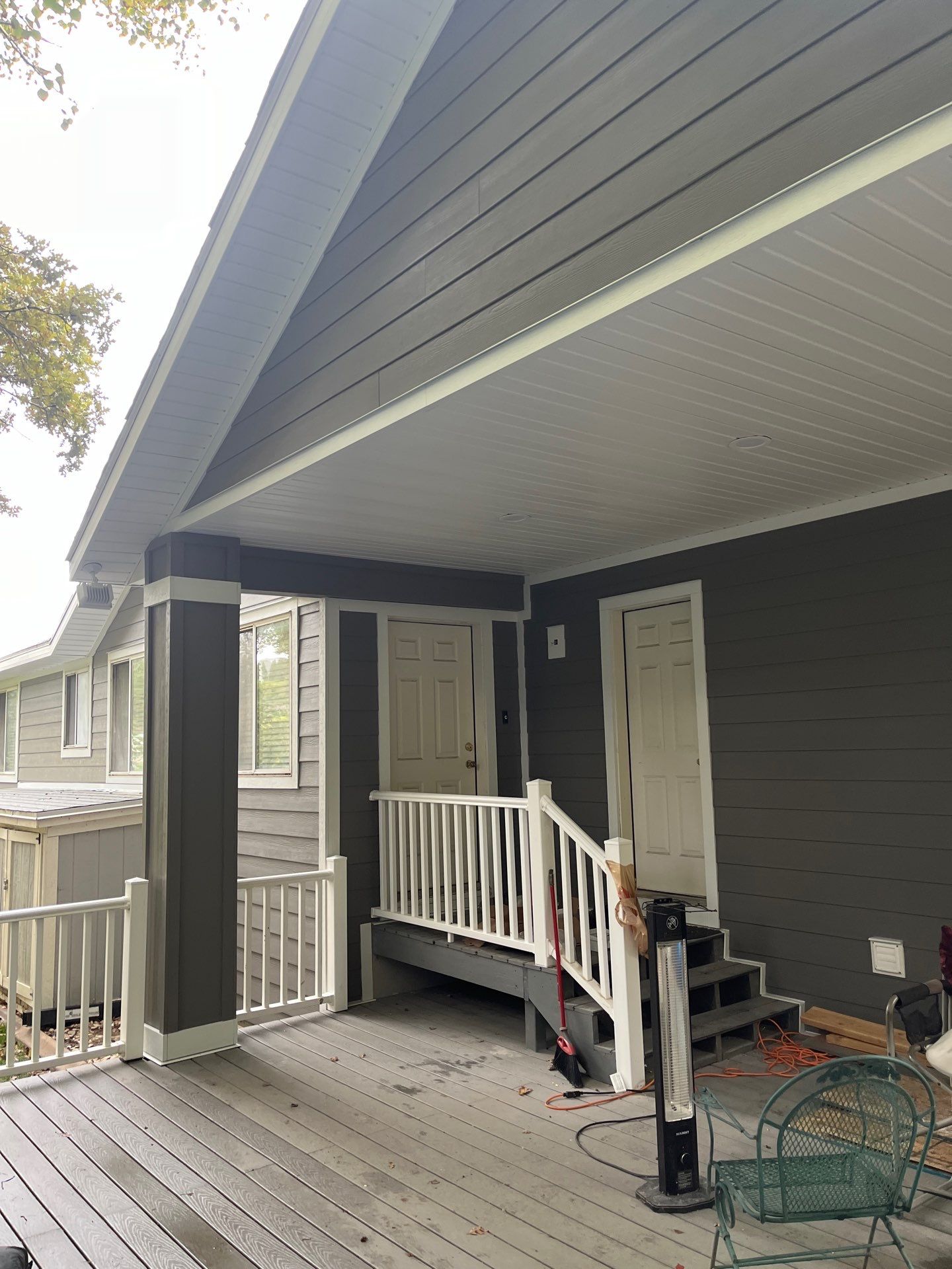 Bountiful | Massive Stucco Conversion & Mixed Profiles | Aged Pewter by Ideal Siding Utah