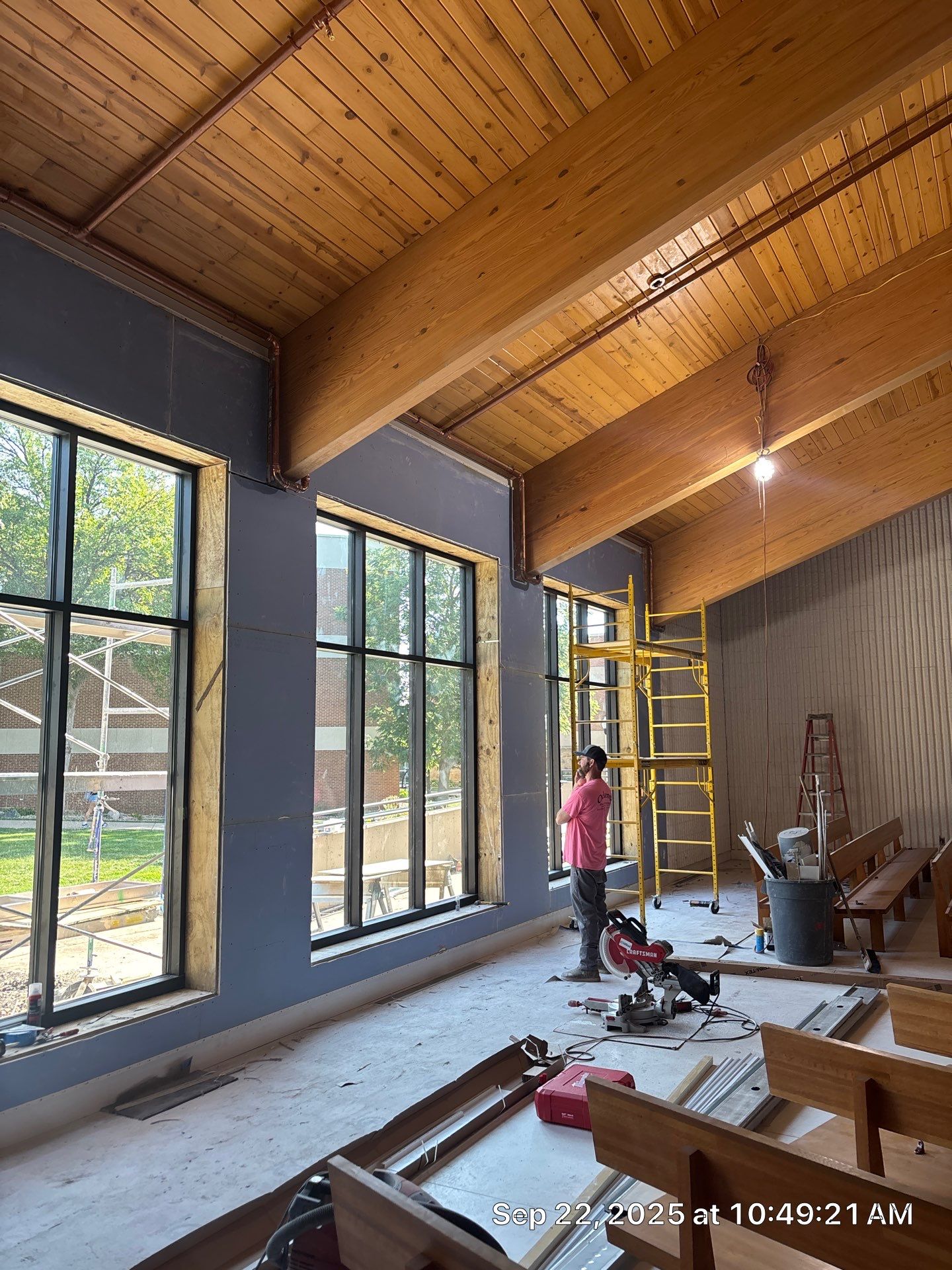 Commercial Chapel Interior Remodel in Sioux Falls by Select Painting, Coatings & Garage Cabinets